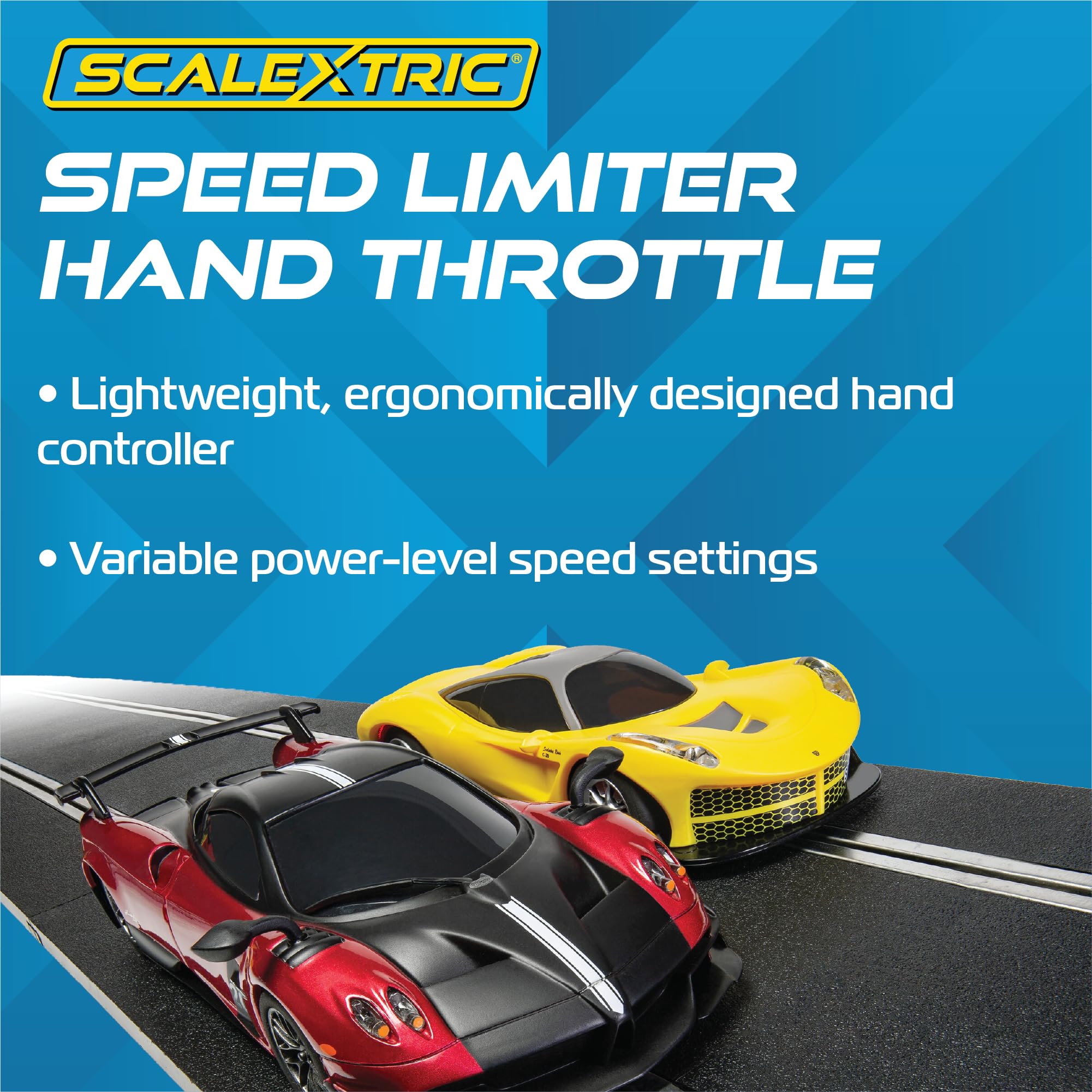 Scalextric C1422M Street Cruisers 1:32 Scale Electric Slot Car Racing Set - Mains Powered Track for Adults & Kids Ages 8+ | Perfect for Family Game Nights, Birthday Gifts & Competitive Racing Fun