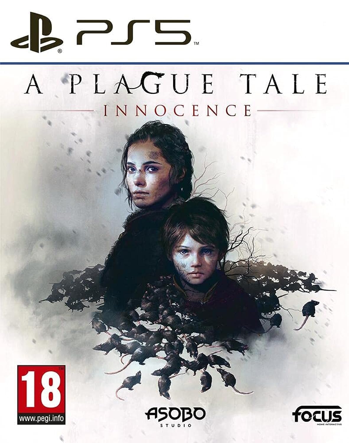A Plague Tale: Innocence PS5 Game - Action-Adventure Horror Story in Medieval France | Perfect for PlayStation 5 Gamers Who Love Dark Narrative-Driven Experiences