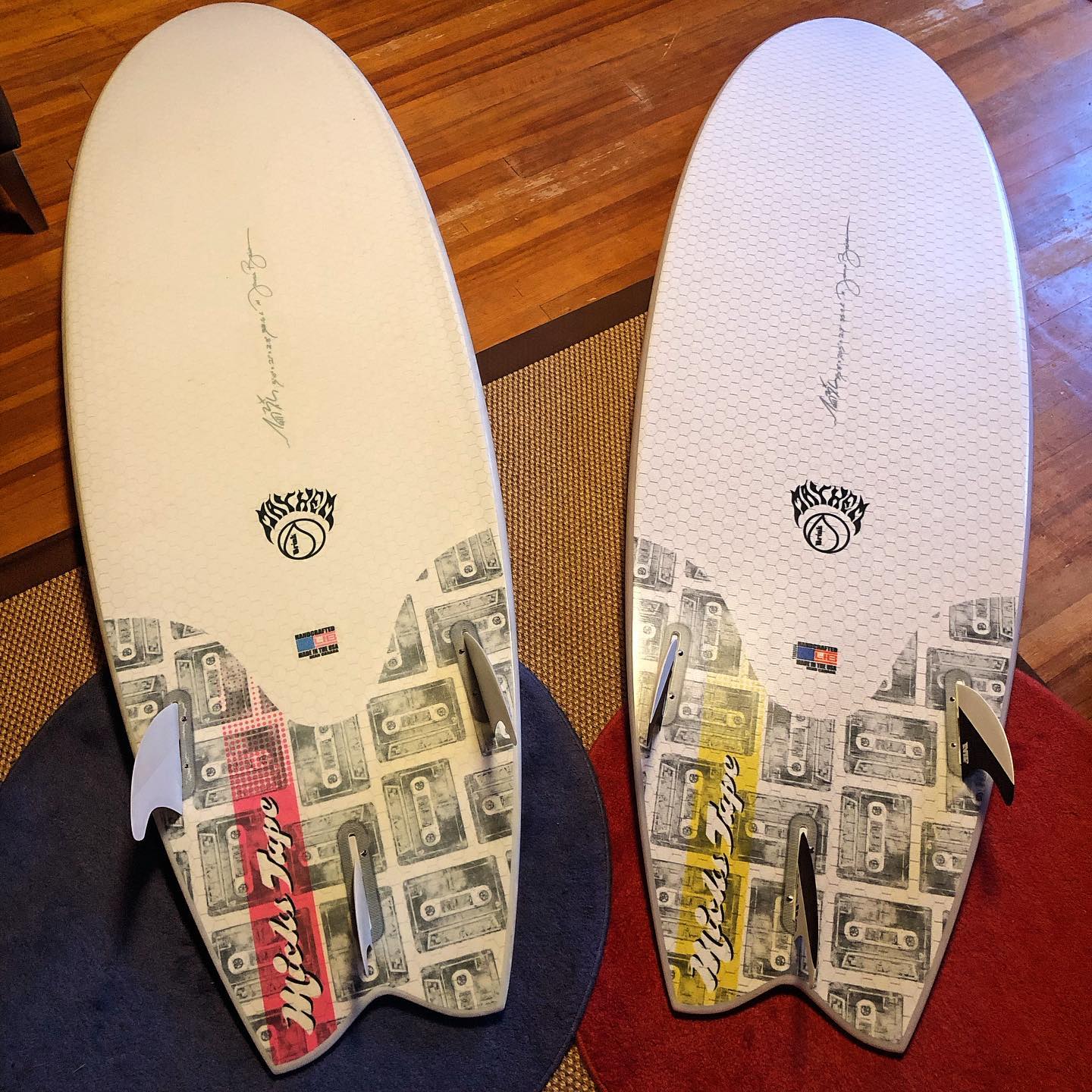 Libtech 5'10 Micks Tape Sym Surfboard - FCSII Compatible - High-Performance Shortboard for All Conditions - Perfect for Beach Breaks, Point Breaks, and Small to Medium Waves