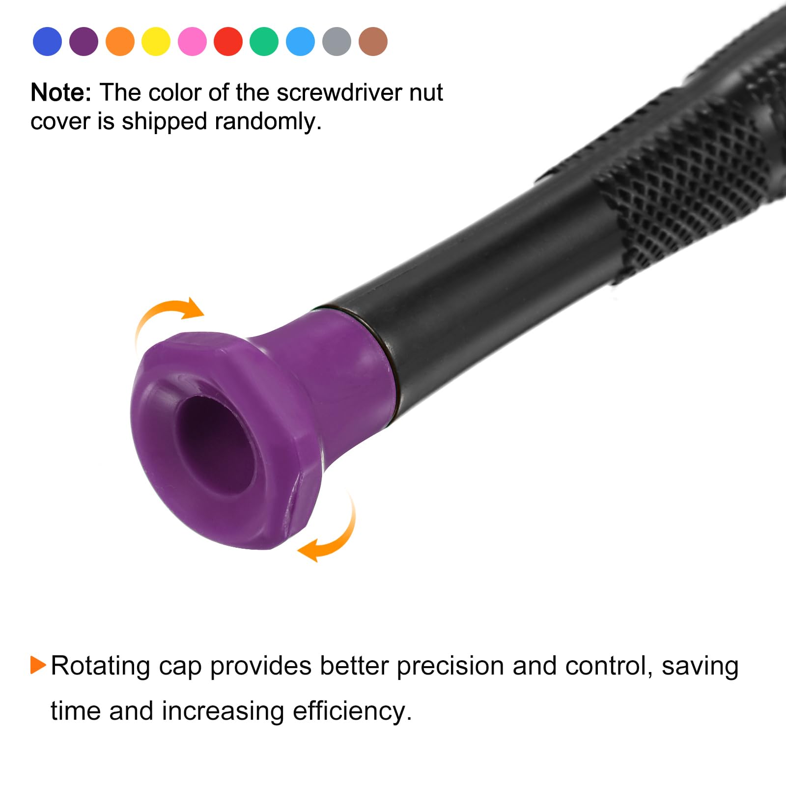 HARFINGTON 2-Piece Precision Torx Screwdriver Set - T8 Star Head with Swivel Lid & Non-Slip Plastic Handle - Perfect for Phone, Watch, Eyeglasses & Electronics Repair - Ideal for DIY Projects, Home Repairs & Professional Technicians