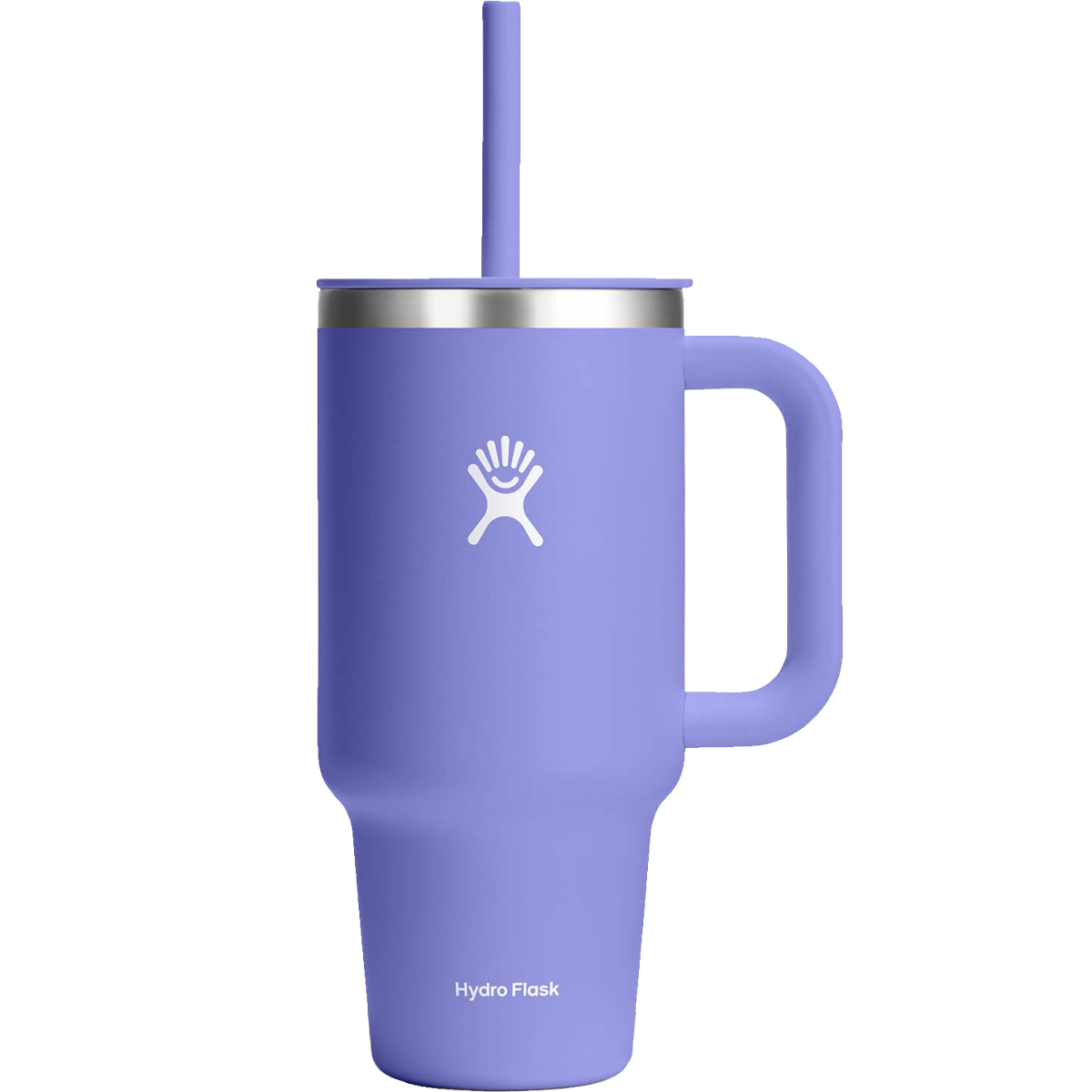 32 oz Insulated Stainless Steel Travel Tumbler with Lid & Straw - Leakproof Vacuum Flask for Hot & Cold Drinks - Perfect for Commuting, Camping, Hiking & Outdoor Adventures