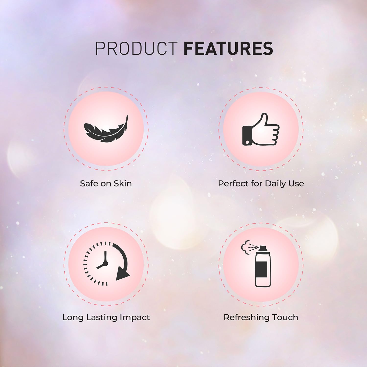 ENVY Luv Deodorant for Women - 120ml | Long Lasting Fragrance Body Spray, Aluminum Free, Natural Freshness | Perfect for Daily Use, Gym & Outdoor Activities