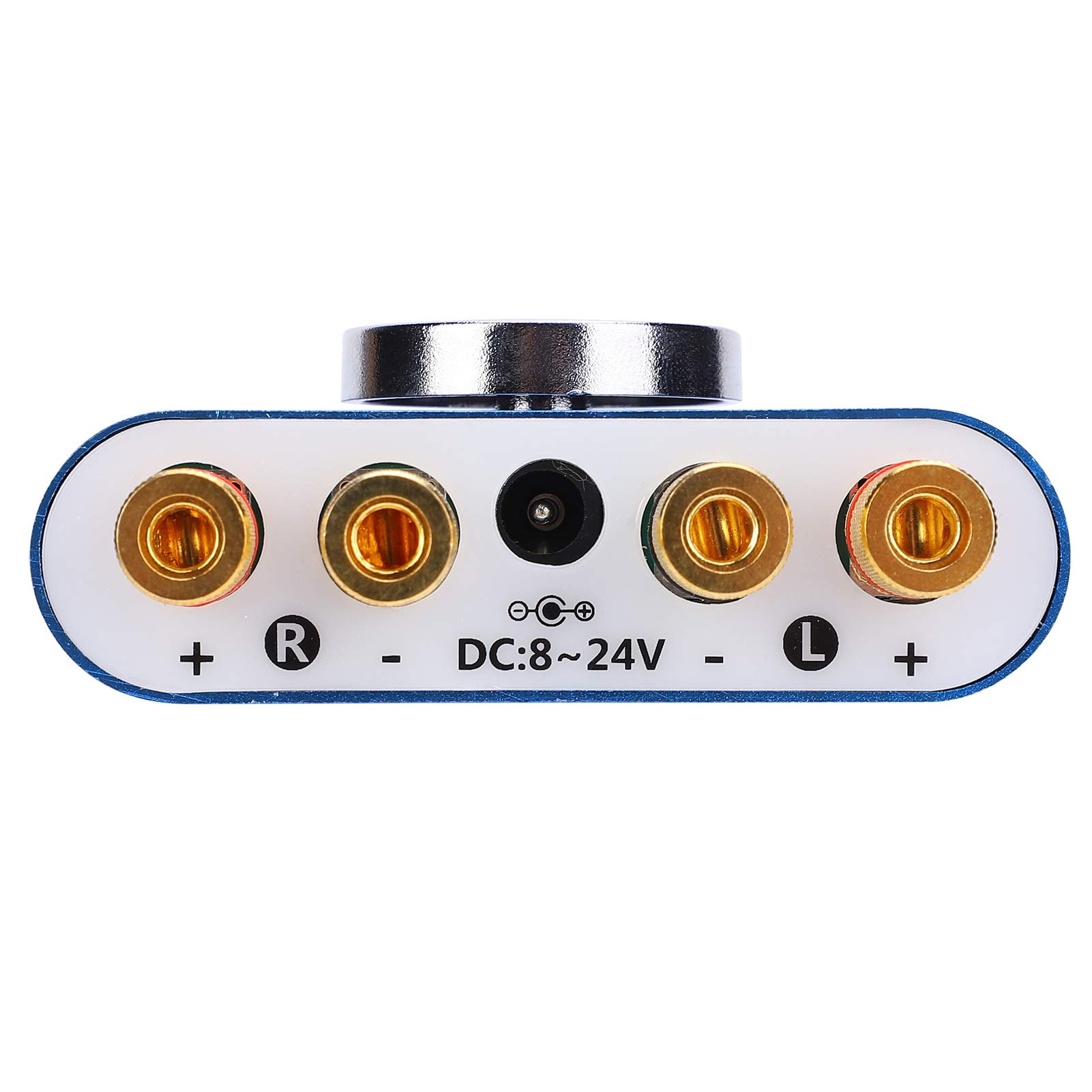 Jeanoko DC8-24V Bluetooth 2 Channel Stereo Power Amplifier - 20W+20W Wireless Audio Receiver for Home Theater, Car Audio & Tablet Computers - High Durability Digital Speaker System for Crystal Clear Sound