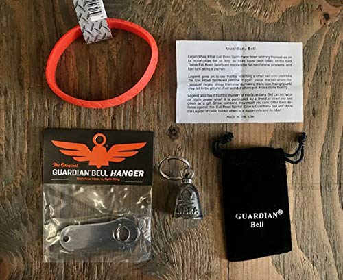 Guardian Bell Libra Zodiac Motorcycle Protection Kit - Lucky Charm for Bikers, Perfect for Harley Davidson & Cruisers (Gift for Riders, Road Trip Essential)