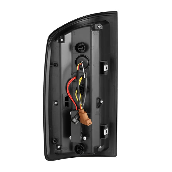 02-06 Dodge Ram 1500 & 03-06 Dodge Ram 2500/3500 LED Tail Lights - LUXX Series Alpha Black - Upgrade Your Truck's Style & Visibility for Night Driving & Off-Road Adventures