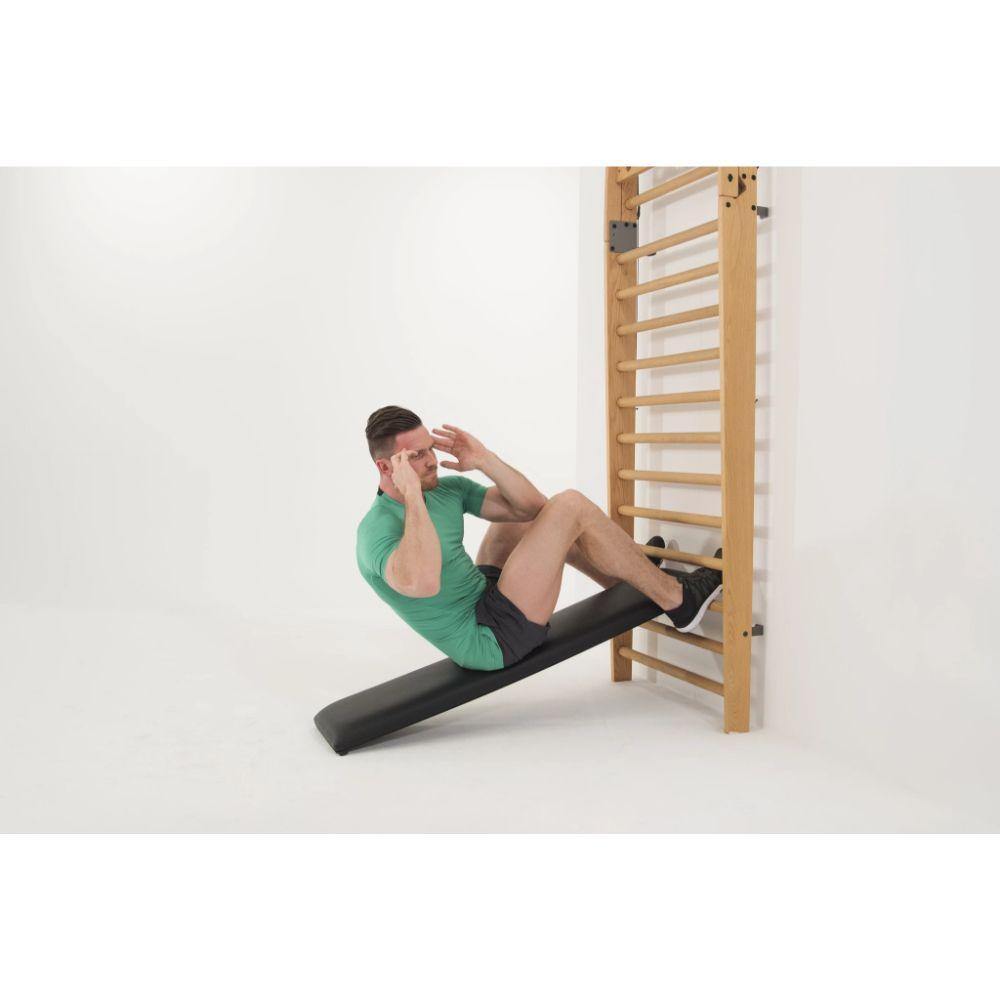 NOHrD Wall Mounted Pull-Up Bar and Workout Bench - Home Gym Equipment for Strength Training & Fitness - Perfect for Home, Garage, and Small Spaces