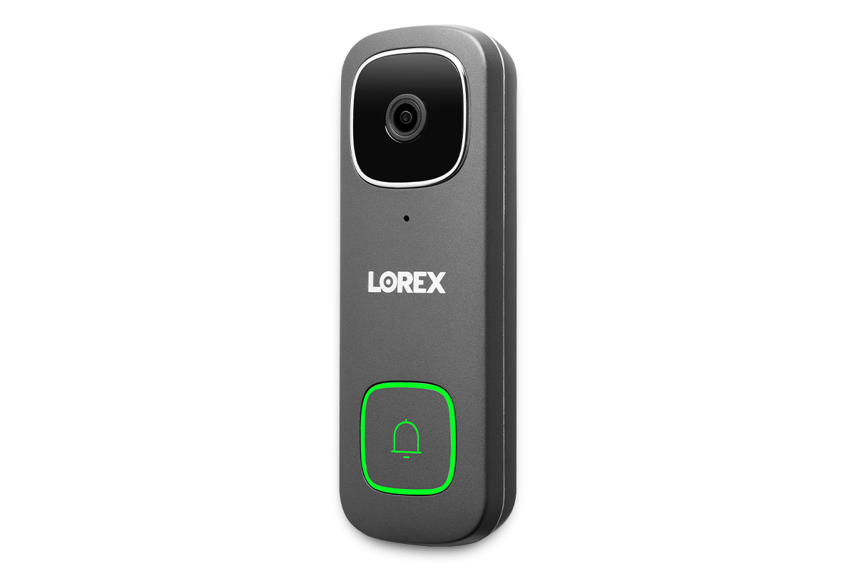 Lorex 1080p HD Smart WiFi Video Doorbell (Wired) with WiFi Chimebox & 32GB Storage - Home Security Camera for Front Door, Apartment, Office Monitoring