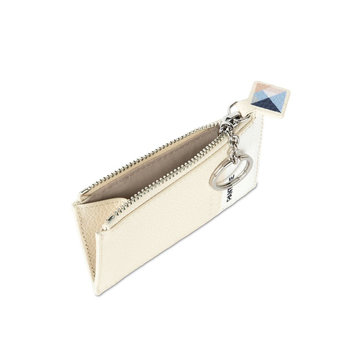 Samuel Ashley x Pantone Leather Key Purse - Premium Genuine Leather Keychain Wallet for Women & Men - Perfect for Travel, Office, and Everyday Use