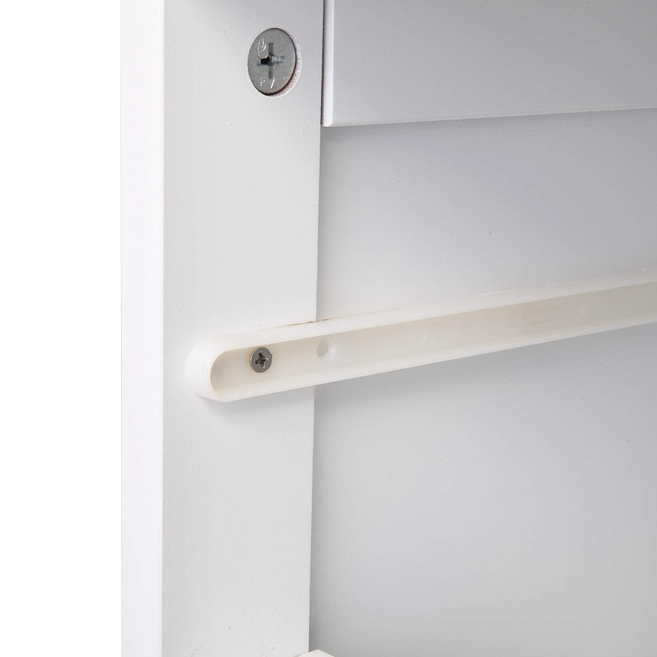4-Drawer Storage Cabinet - Multifunctional Floor Cabinet for Bathroom, Bedroom & Closet Organization - Space-Saving Storage Organizer with Wheels for Easy Mobility