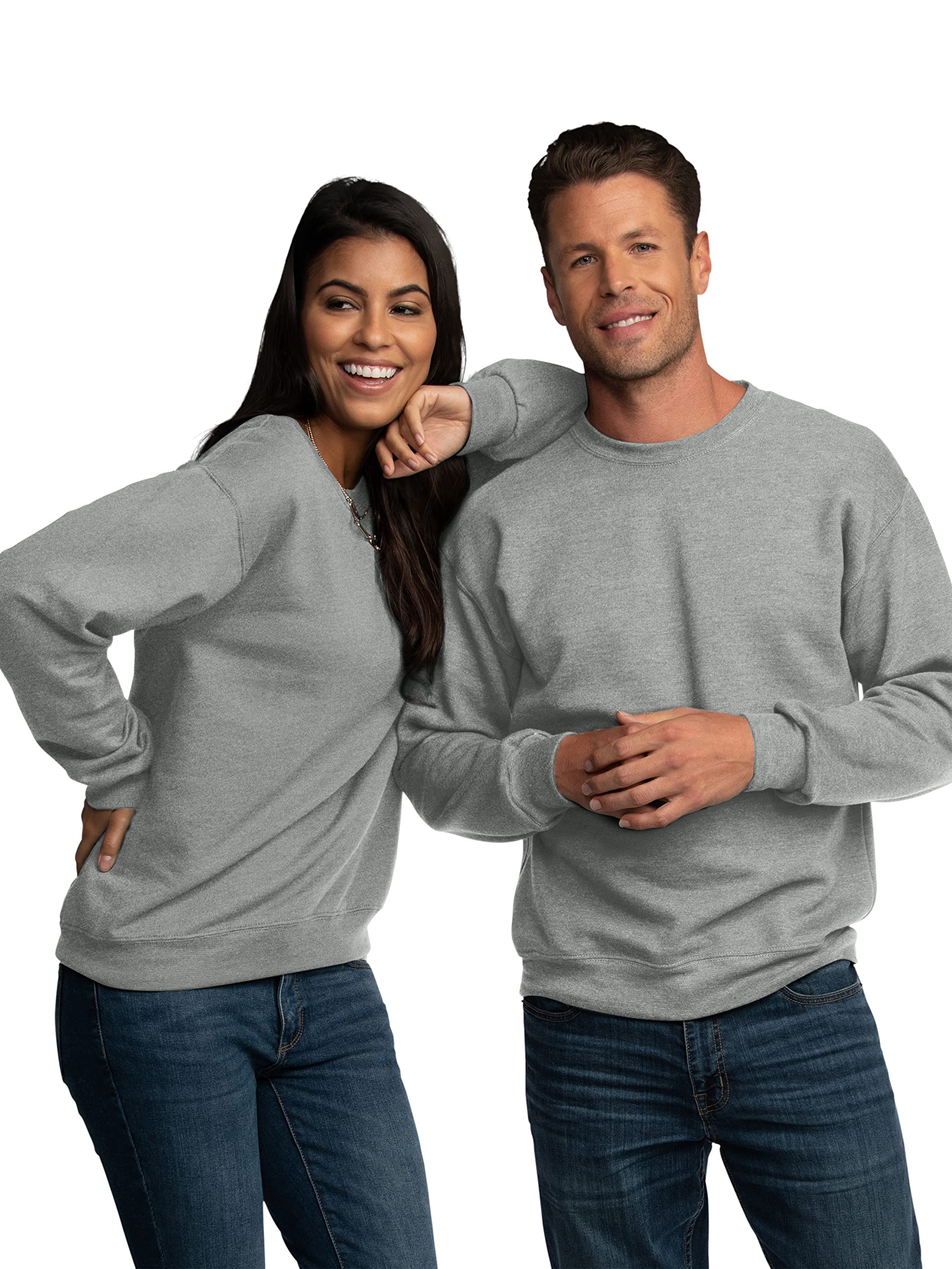Fruit of the Loom Men's Moisture Wicking Eversoft Fleece Sweatshirt - Soft Breathable Pullover Hoodie for Gym, Running & Casual Wear