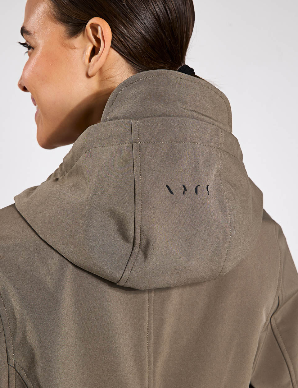 Waterproof Trench Coat for Women - Classic Walnut Brown Long Raincoat - Perfect for Fall, Winter & Rainy Days
