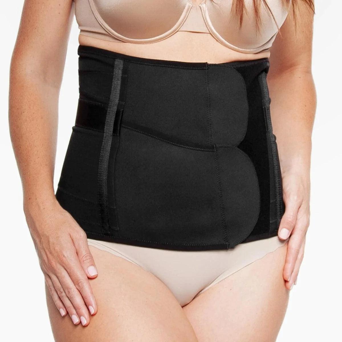 Belly Bandit Postpartum Luxe Belly Wrap - Premium Post Pregnancy Support Belt for Women, Comfortable C-Section Recovery & Tummy Control - Ideal for After Birth, Exercise & Everyday Wear