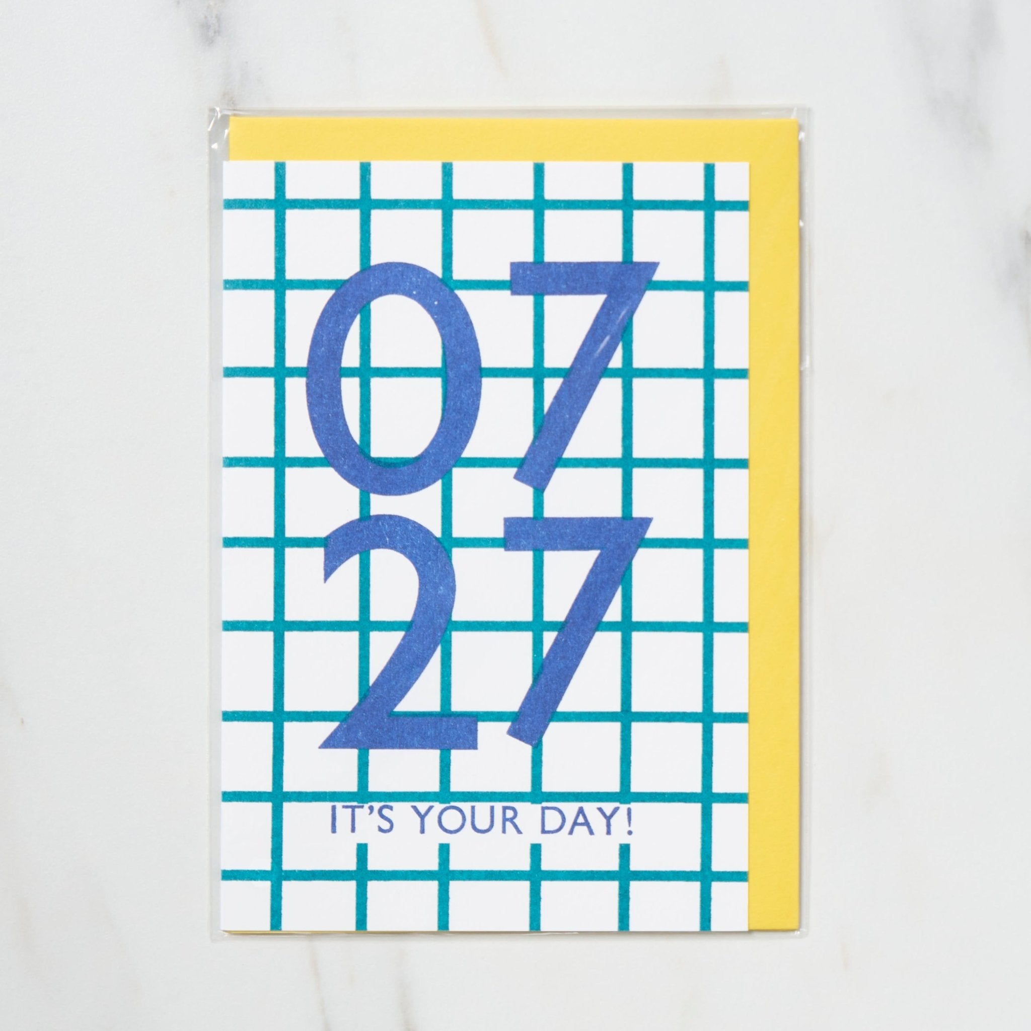 365 Find Your Day Card - July Edition | Premium Letterpress Letters for Birthdays, Anniversaries & Special Occasions | Perfect Gift for Loved Ones