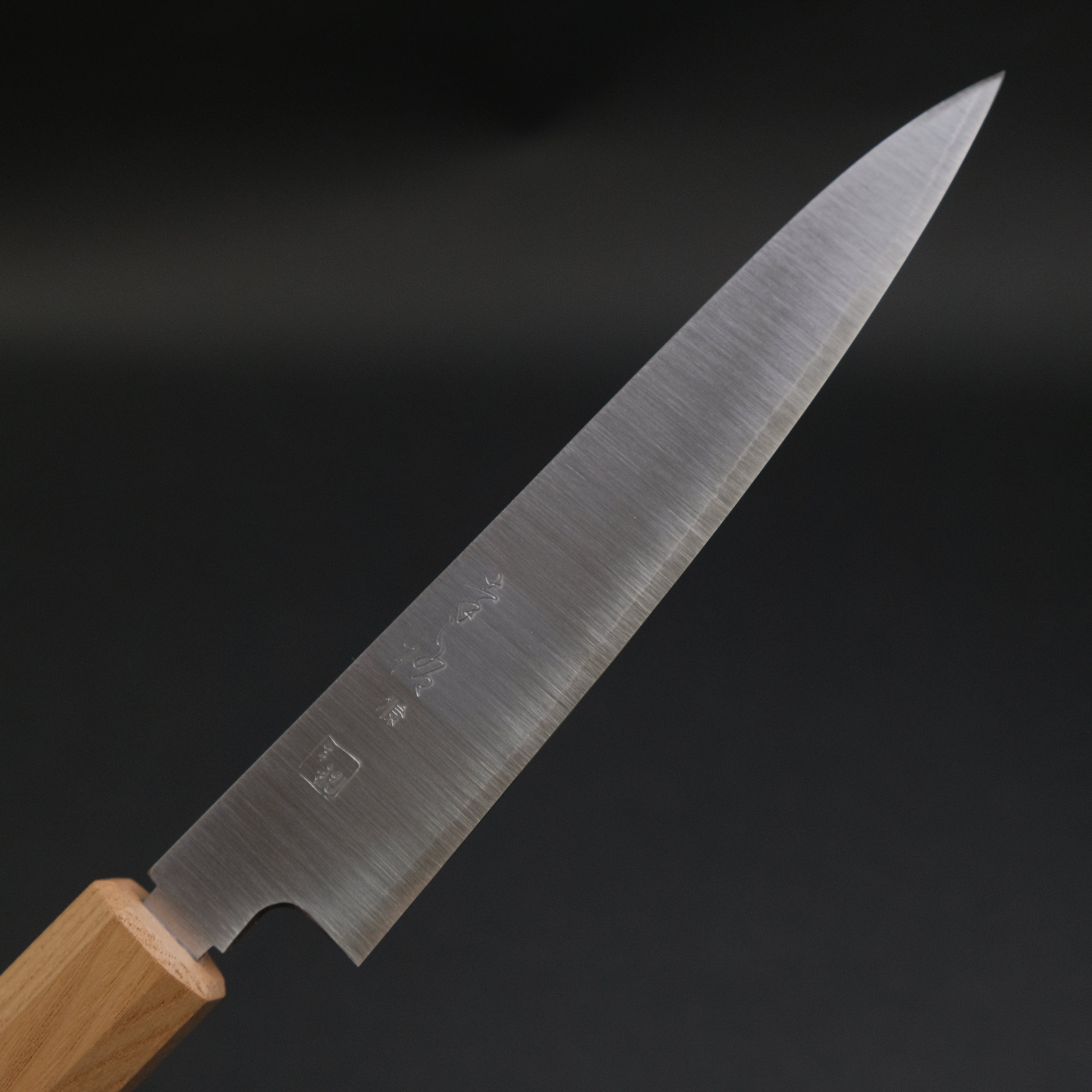 Premium Konosuke GS+ Petty Knife 150mm - Japanese Stainless Steel Blade with Khii Chestnut Wood Handle - Perfect for Slicing, Peeling & Precision Kitchen Tasks