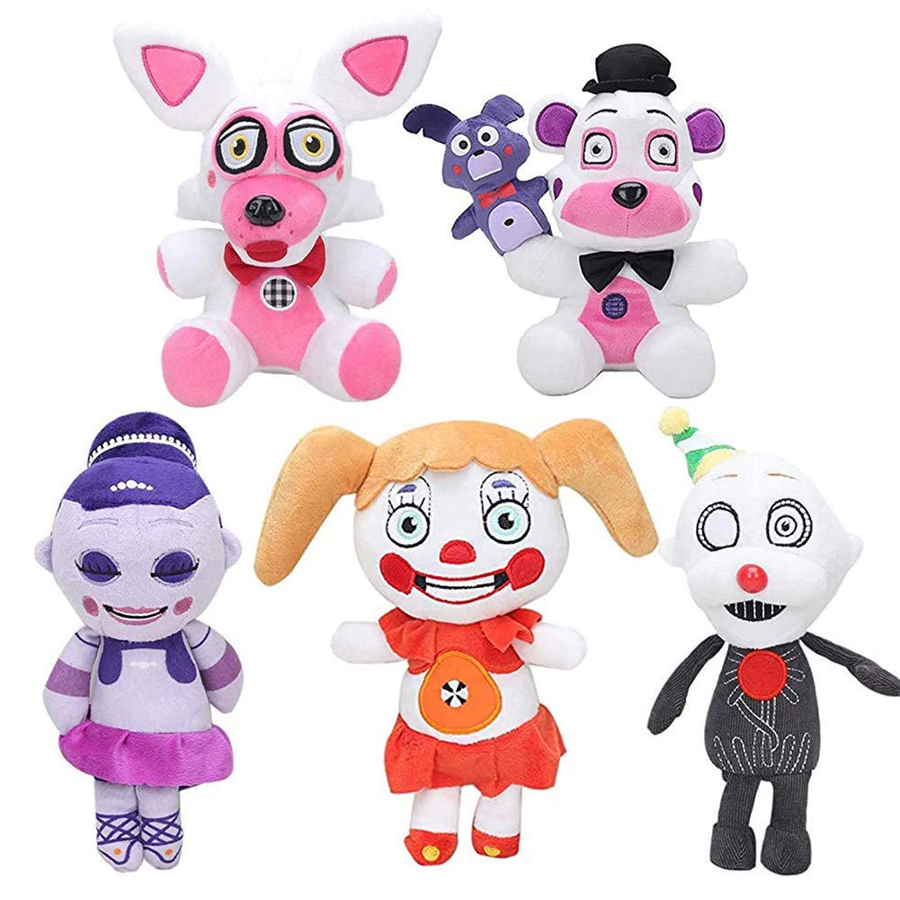 7 Inch Soft Animal Plush Toys Set - Cute Stuffed Dolls for Kids, Fans & Gift Giving - Perfect for Bedtime, Playtime & Collectibles