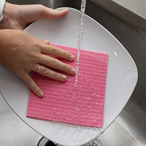 **Atipriya Eco-Friendly Washable Sponge Cloths – 3-Pack Reusable & Biodegradable Kitchen Cleaning Cloths | Alternative to Paper Towels for Dishwashing, Countertops & Household Cleaning**