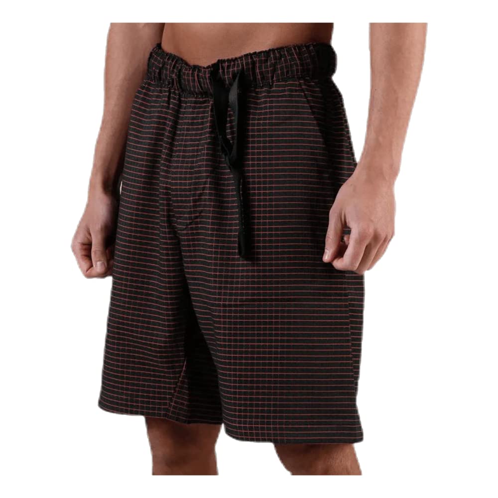 Nike Tech Pack Woven Shorts for Men - Lightweight Athletic Running Shorts with Grid Design (AR1584-060) - Size S - Perfect for Gym, Jogging & Casual Wear