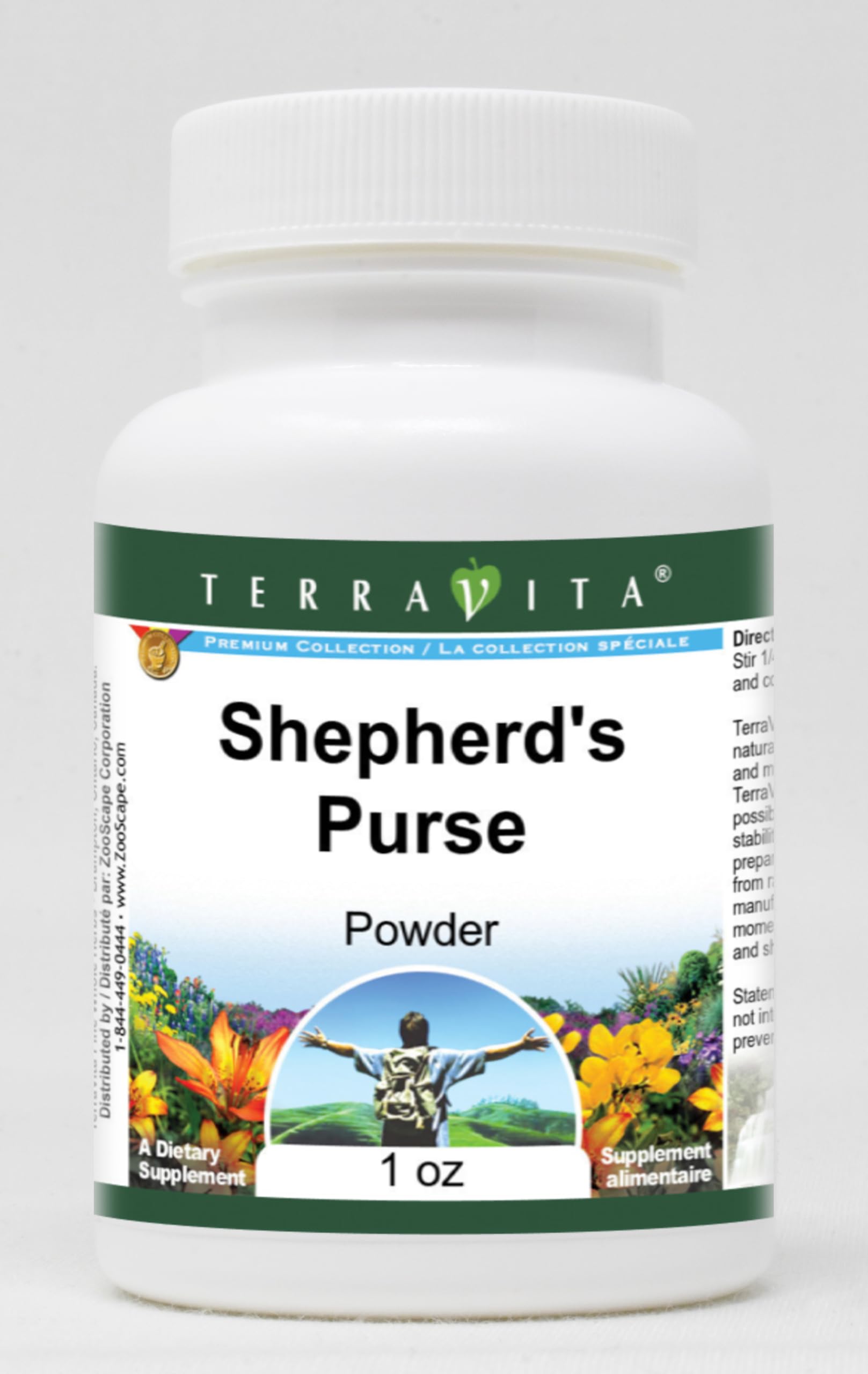 Organic Shepherd's Purse Powder 1oz (30g) - 100% Natural Herbal Supplement for Women's Health - Supports Menstrual Cycle & Postpartum Recovery - Perfect for Tea, Tinctures & Herbal Remedies