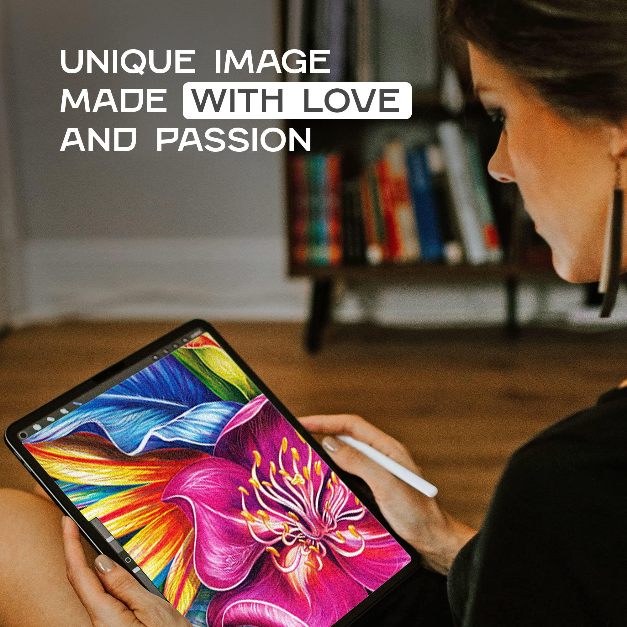 UNIDRAGON Original Wooden Jigsaw Puzzle - 700 Piece Elusive Colibri Hummingbird Art, Large 27.6x21.3 Inches, Unique Shaped Pieces, Premium Gift Box for Adults & Kids - Perfect for Family Game Night, Home Decor & Stress Relief
