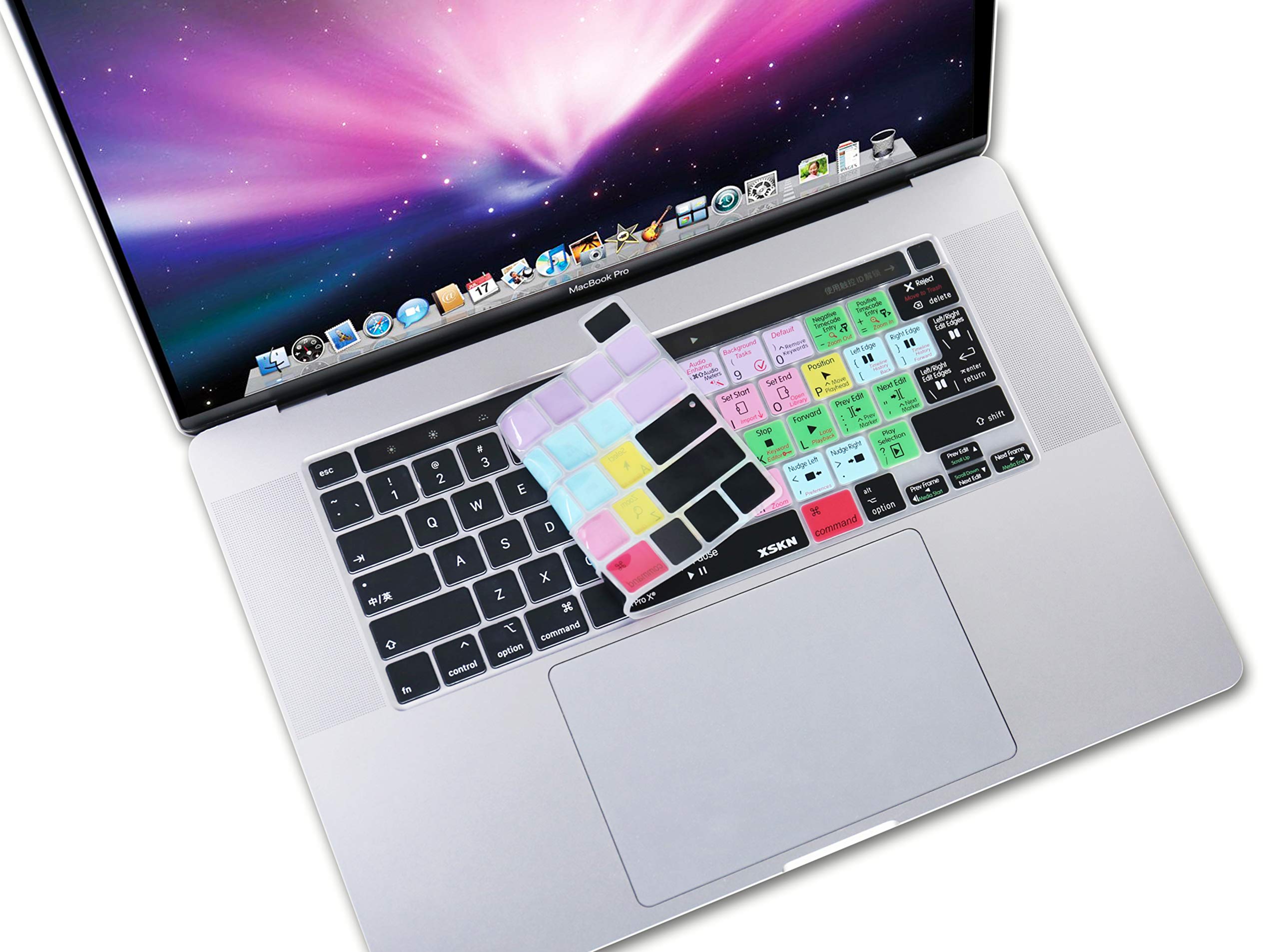 Final Cut Pro X Silicone Keyboard Cover for MacBook Pro 16