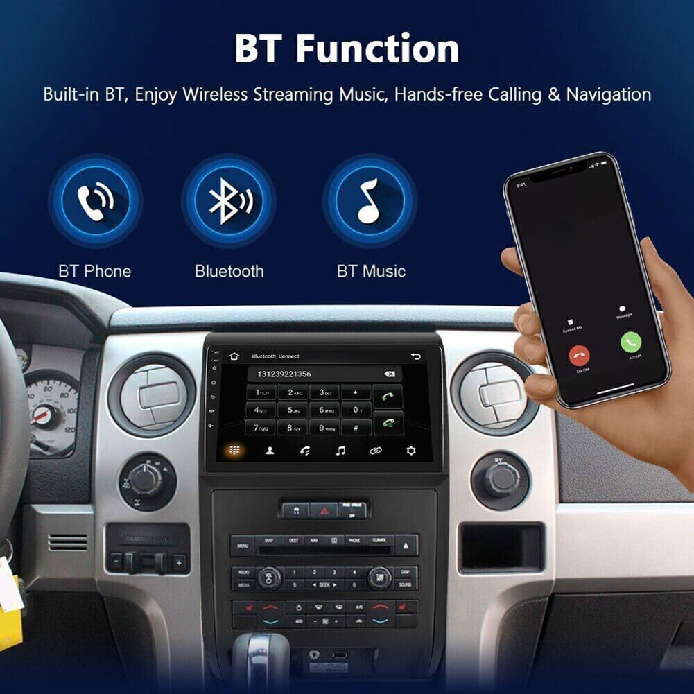 Ford F150 2009-2014 Double Din Car Stereo - 9