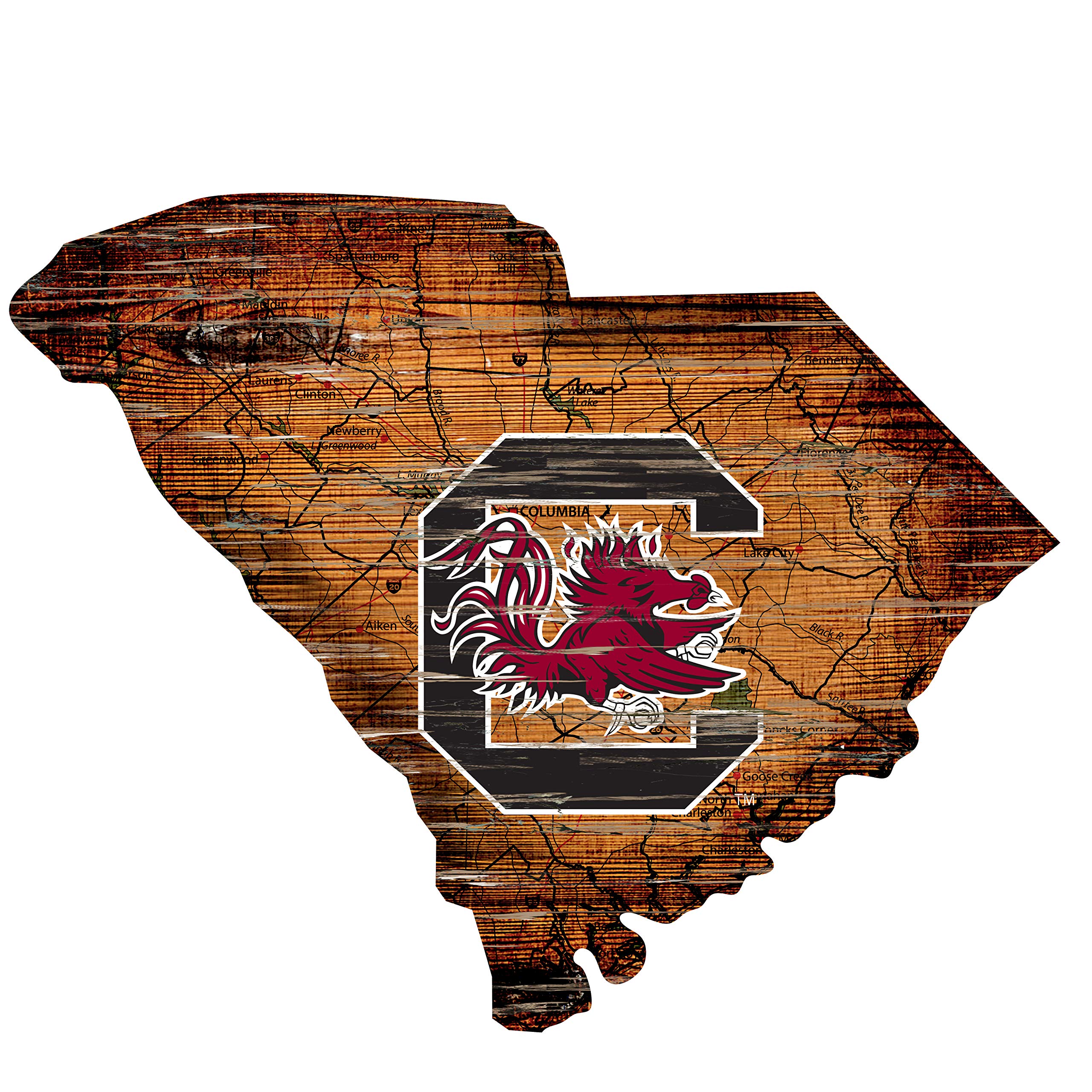 Fan Creations NCAA Unisex College Team Logo Sign - Perfect for Game Room, Dorm Decor & Sports Fan Gifts