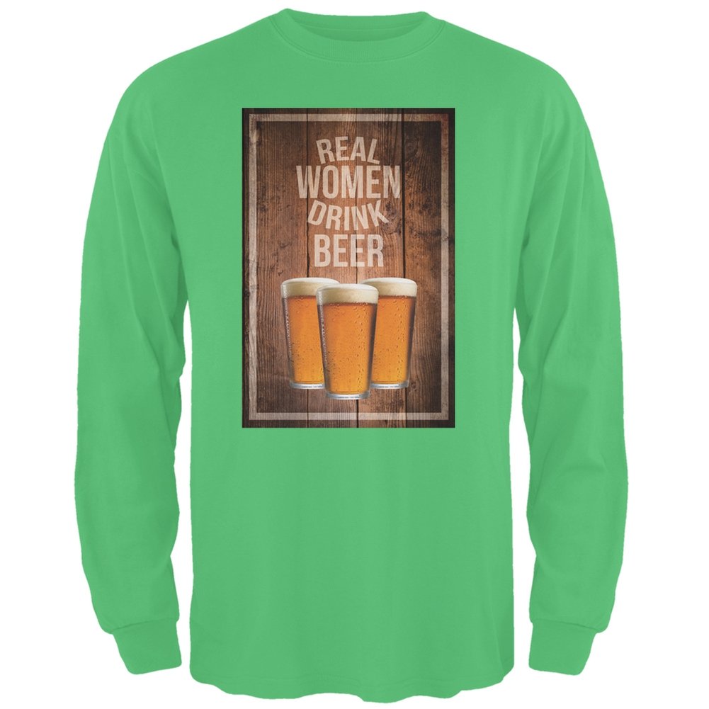 St. Patrick's Day Beer Lover's Long Sleeve T-Shirt for Men | Funny Irish Pub Drinking Tee | Perfect for Parties & Bar Hopping