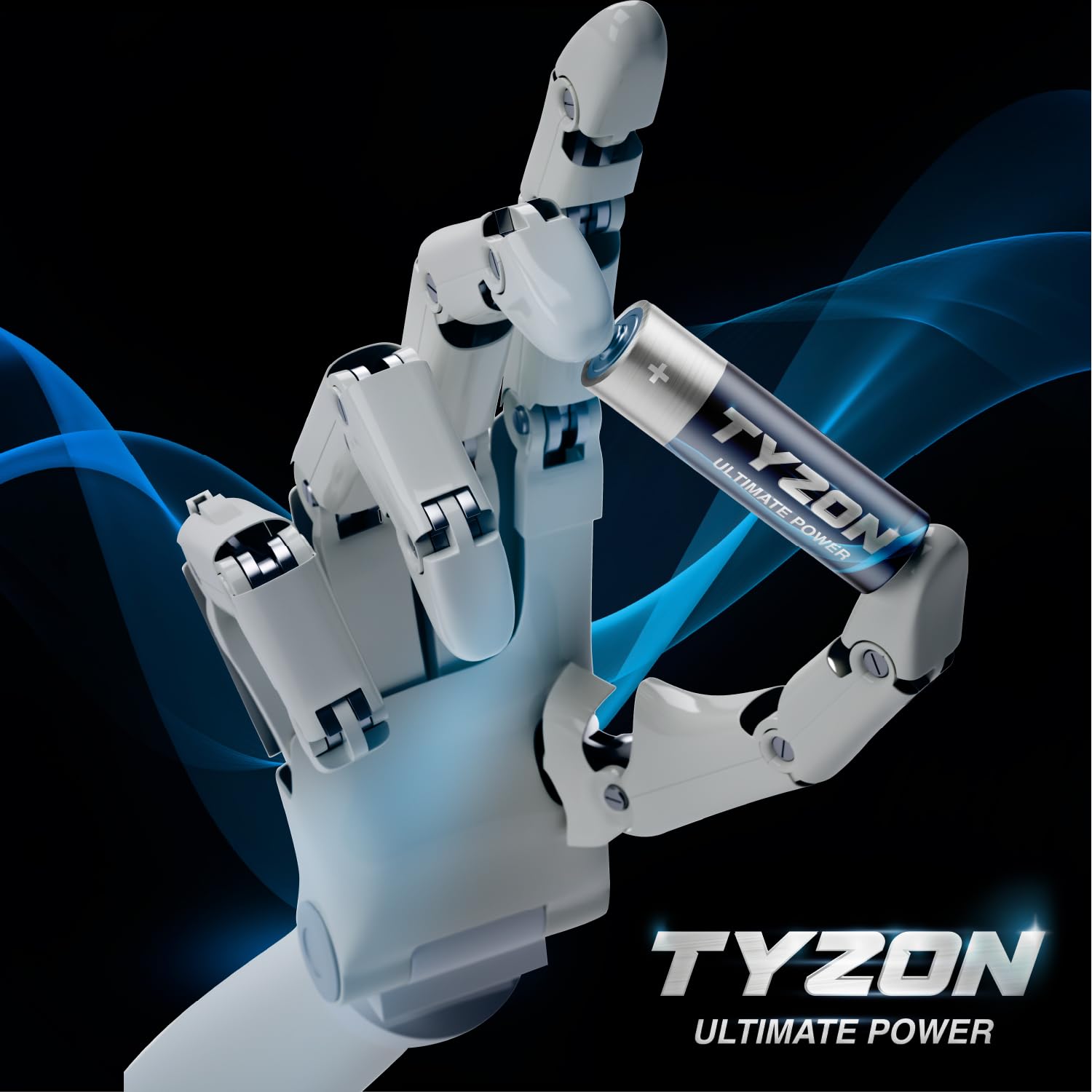 Tyzon® AAA Alkaline Batteries 1.5V - 40 Pack Long-Lasting High-Performance Batteries for Toys, Remotes, Flashlights & Electronic Devices | Perfect for Home, Office & Emergency Use