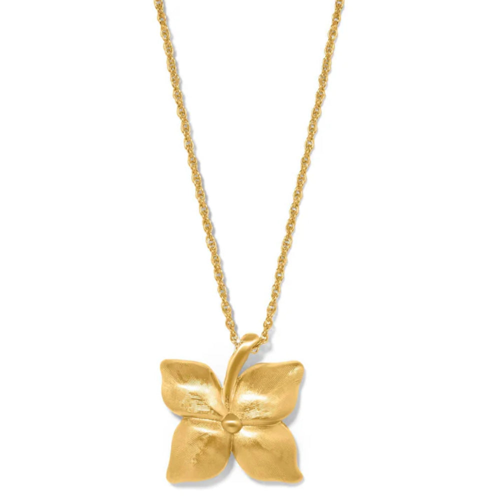 Brighton Everbloom Floral Pendant Necklace - Elegant Rose Gold Plated Flower Jewelry for Women, Perfect for Weddings, Anniversaries & Everyday Wear