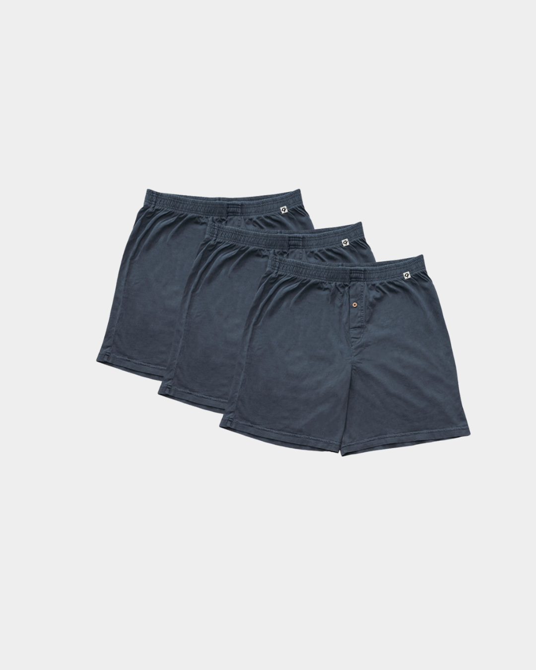 Comfortable Everyday Knit Boxers for Men - 100% Organic Cotton Underwear | Perfect for Lounge, Sleep & Travel
