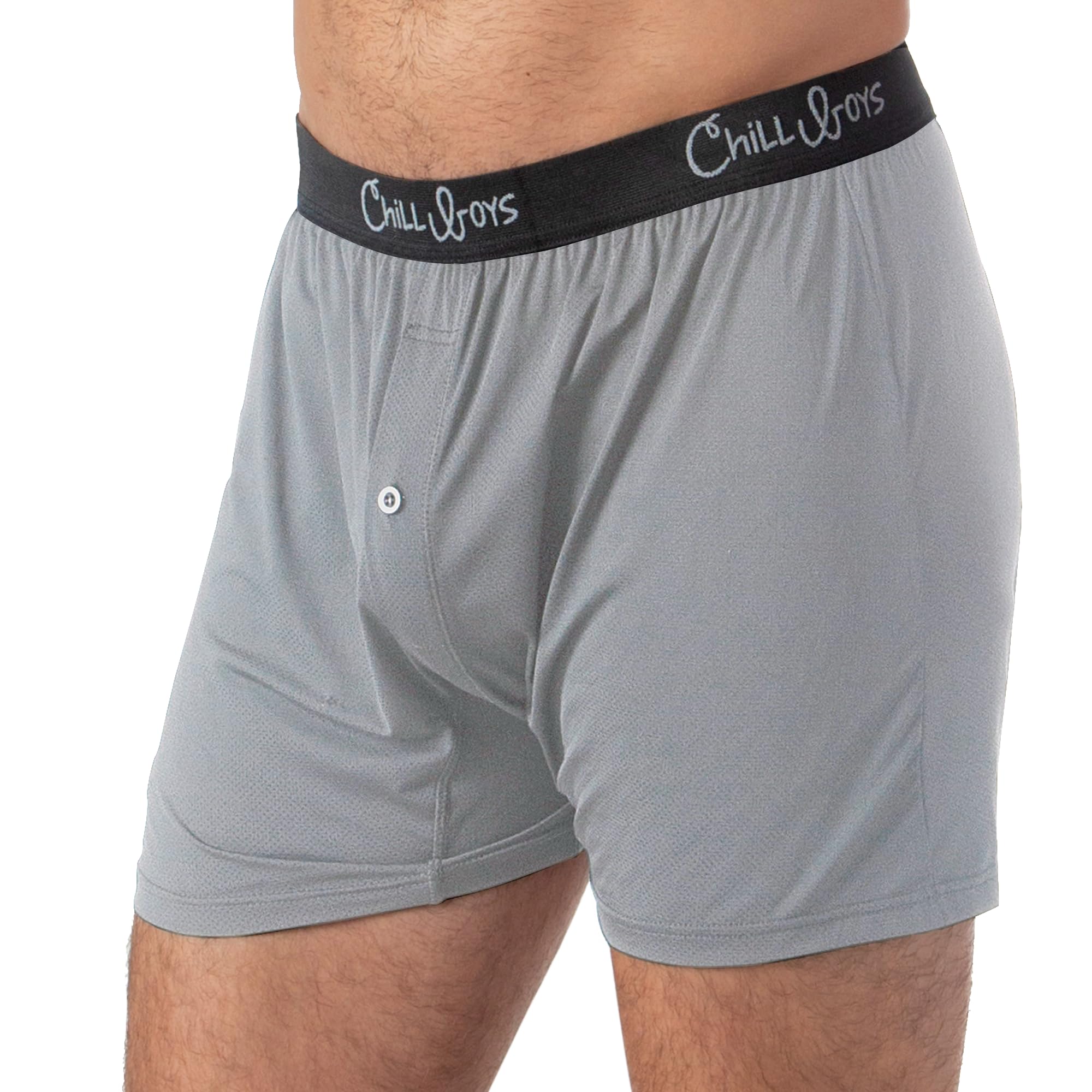 Chill Boys Performance Boxer Shorts for Men - Ultra Soft, Breathable & Anti-Chafing Underwear | Tagless Design for All-Day Comfort | Perfect for Workout, Travel & Everyday Wear