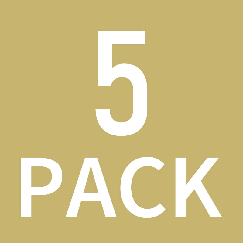 Matte Gold-5pack