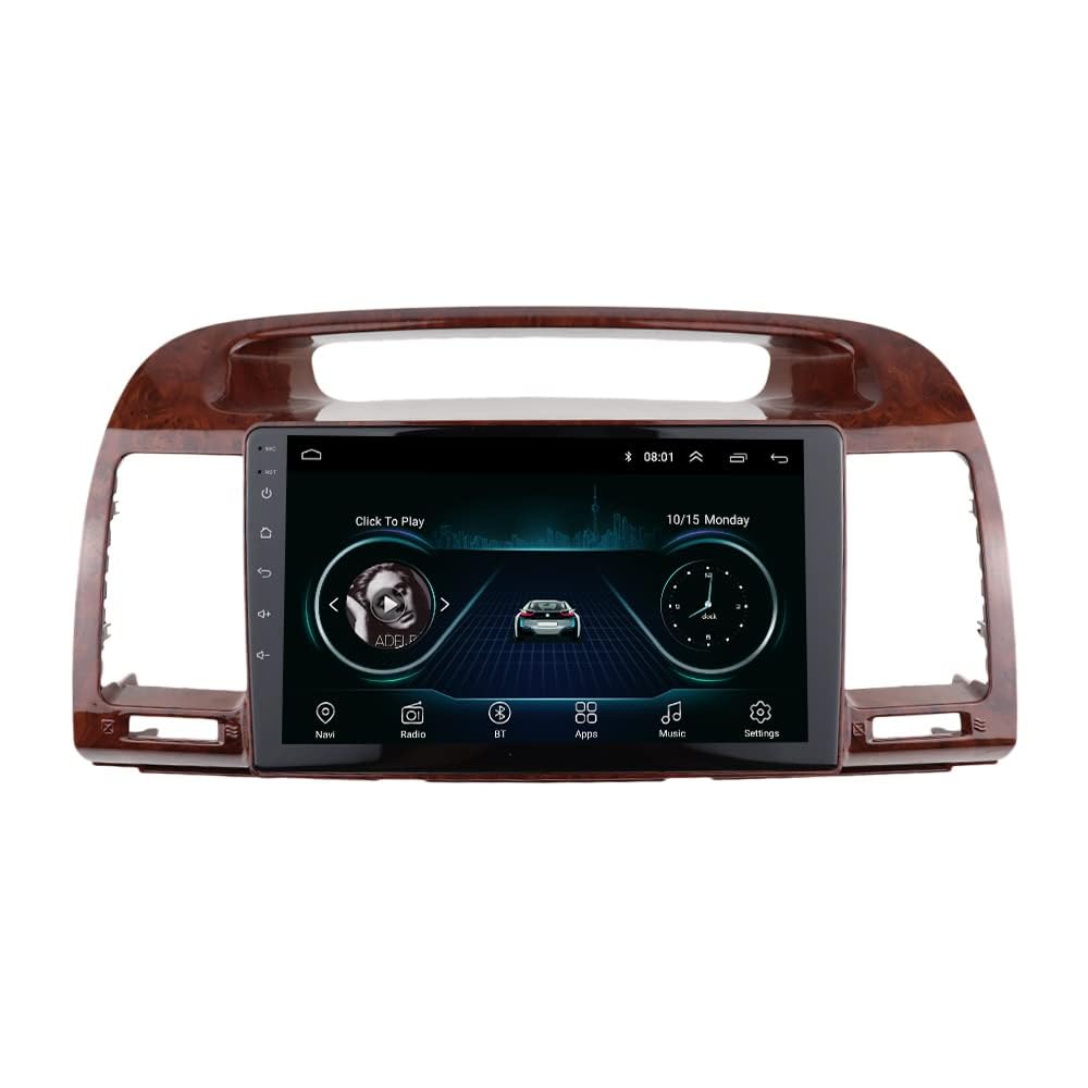 9-inch 2DIN Car Stereo Dashboard for Toyota Camry 5 (2001-2006) - Dual DIN CD/DVD Radio Kit with Frame | Compatible with Teyes Car Panel | Perfect for Car Audio Upgrade & Multimedia Entertainment