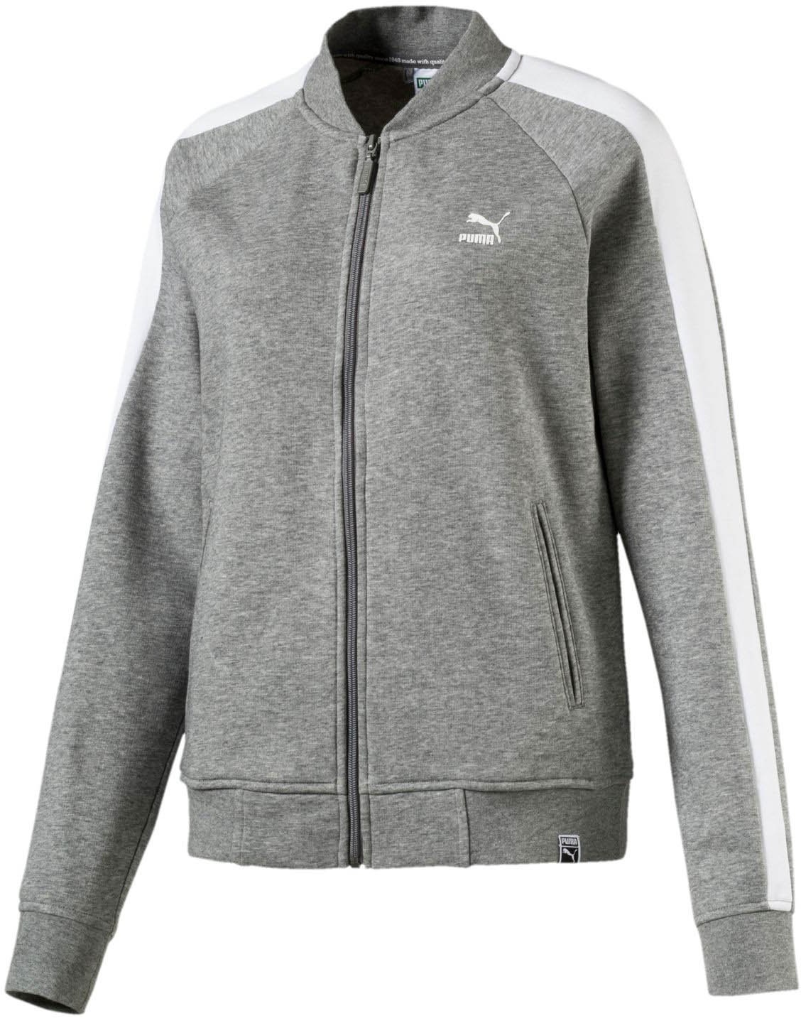PUMA Classics T7 Track Jacket for Men & Women - Vintage-Inspired Athletic Running Jacket with Zip Front & Ribbed Cuffs - Lightweight & Breathable for Gym, Jogging & Casual Wear
