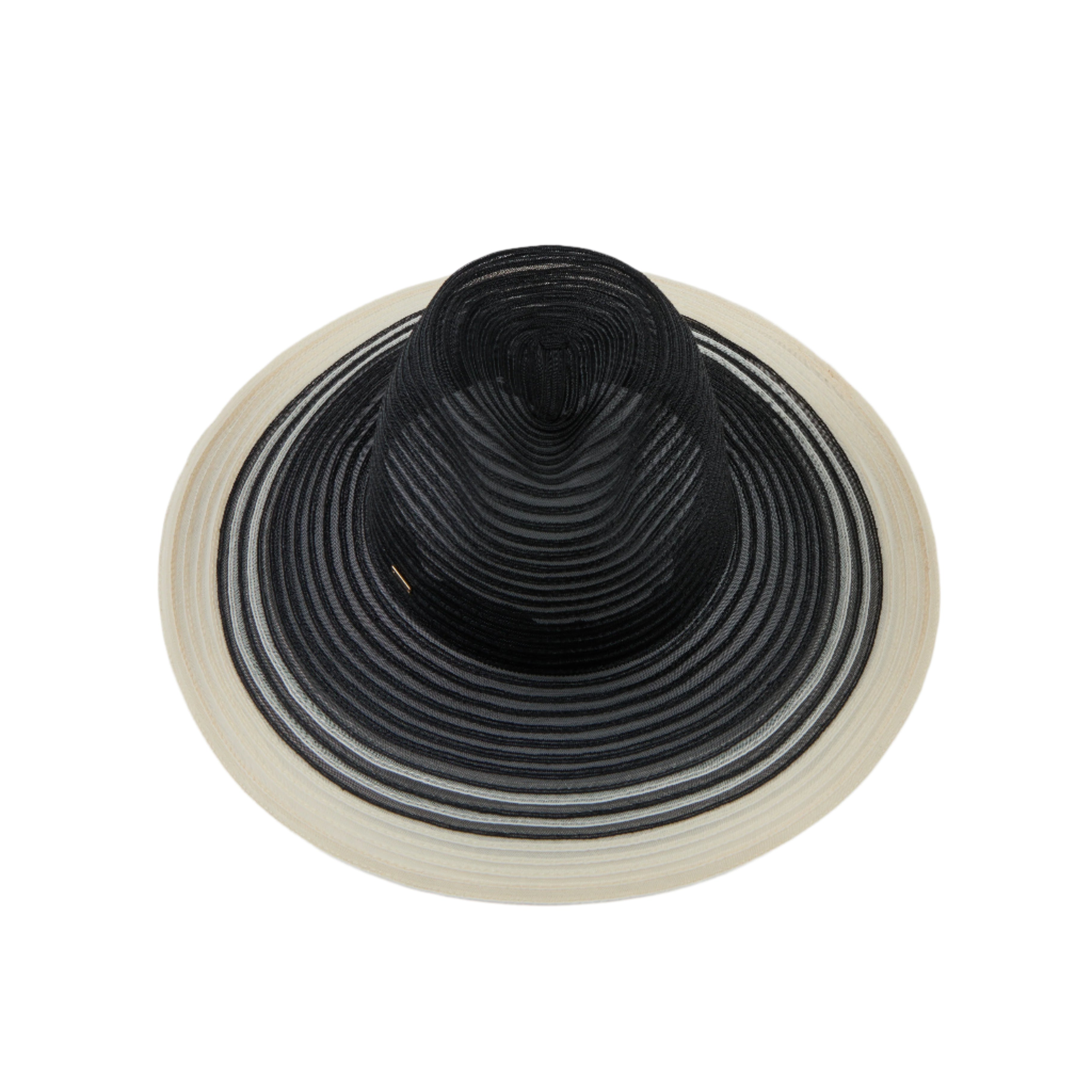 Emmanuelle Packable Fedora Hat for Women - Lightweight Travel Sun Hat with Horsehair Trim - Perfect for Beach, Vacation, and Outdoor Adventures