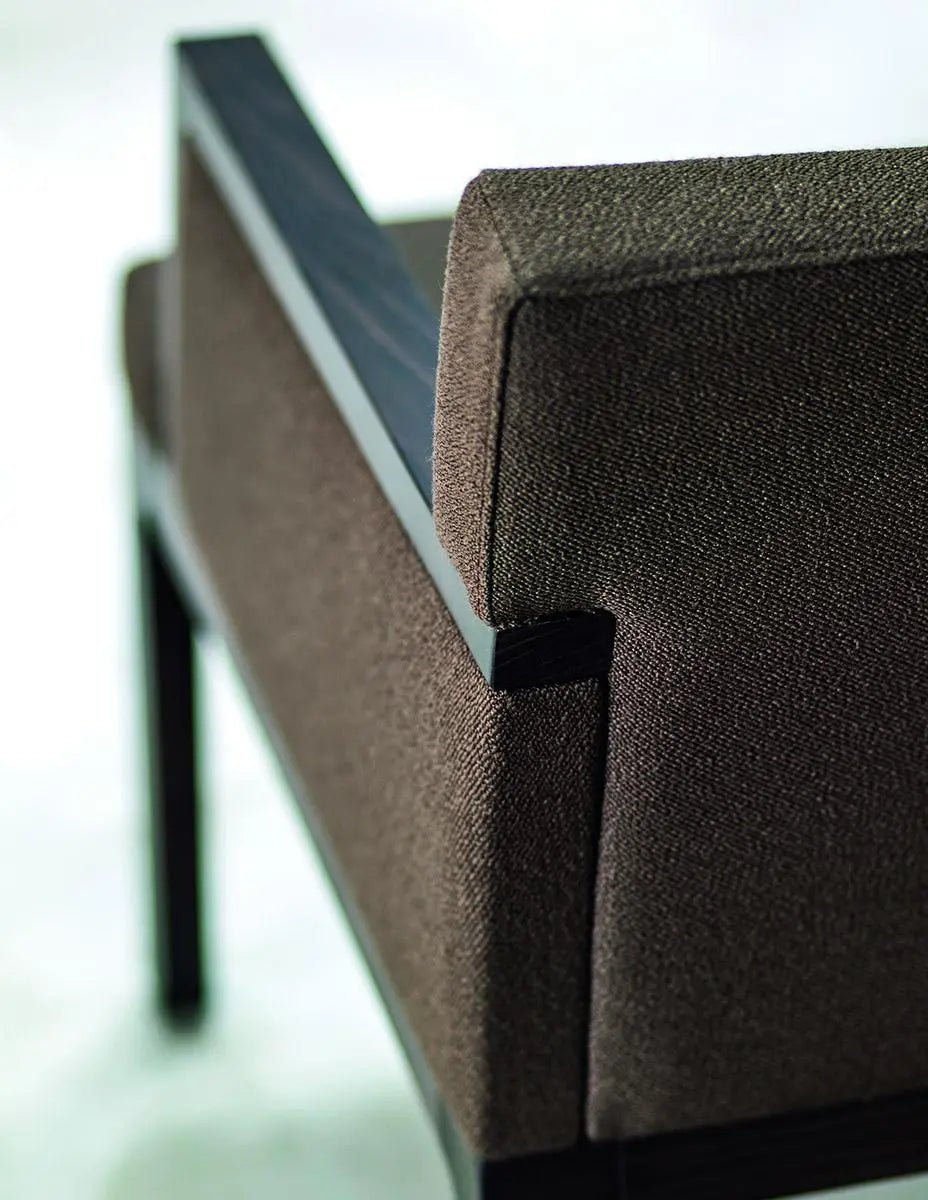 Bross Flux Lounge Chair - Modern Comfortable Accent Chair for Living Room, Bedroom & Office - Perfect for Relaxing, Reading & Lounging