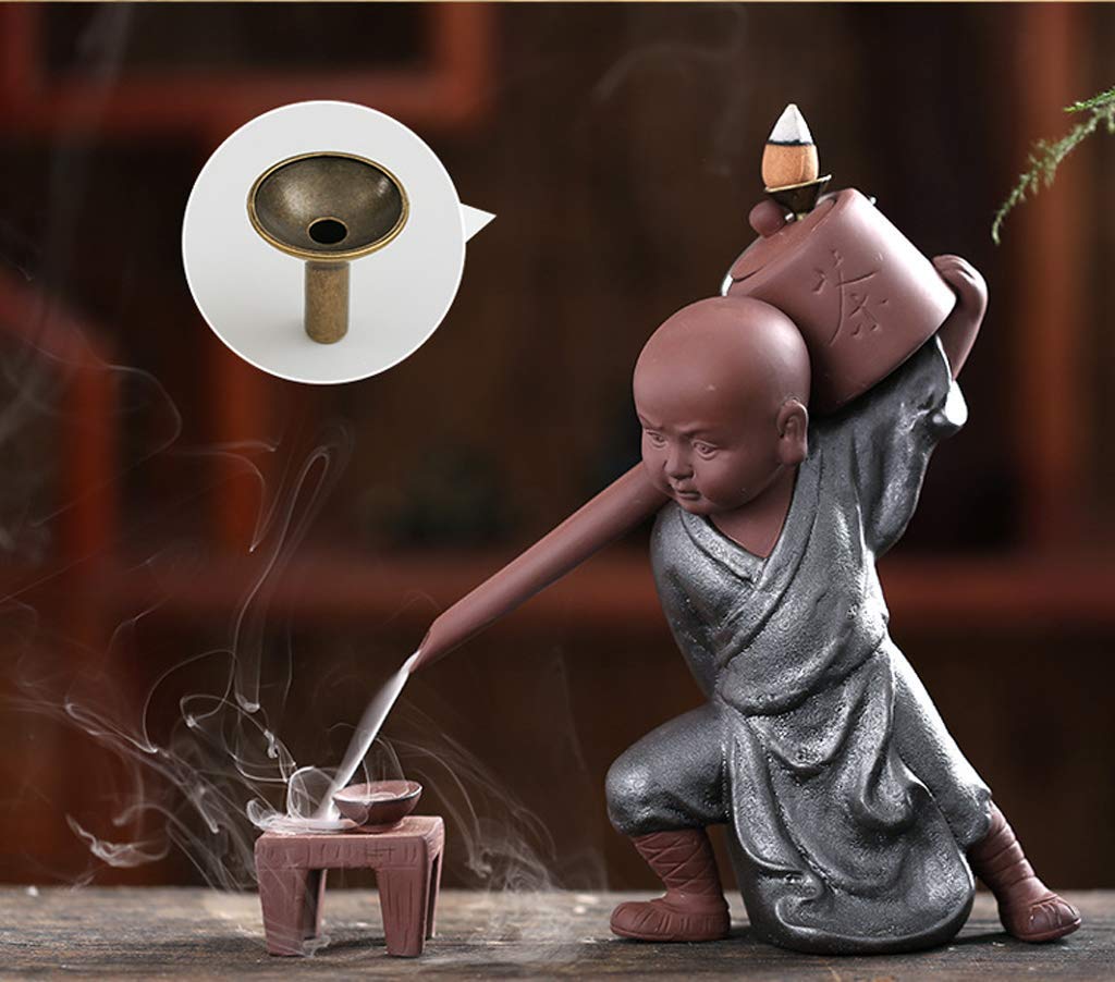 Premium Backflow Incense Burner Holder - 5 Pack Cone Incense Burner Accessories for Aromatherapy, Meditation & Home Decor - Perfect for Relaxation & Spiritual Practices