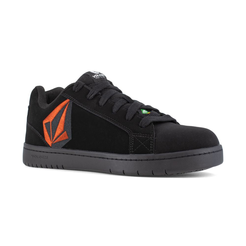 Volcom Stone Unisex Composite Toe SD+ Safety CSA Skate Shoe VC30471 - Black | Work & Skate Safety Shoes for Construction, Warehouse & Outdoor Activities
