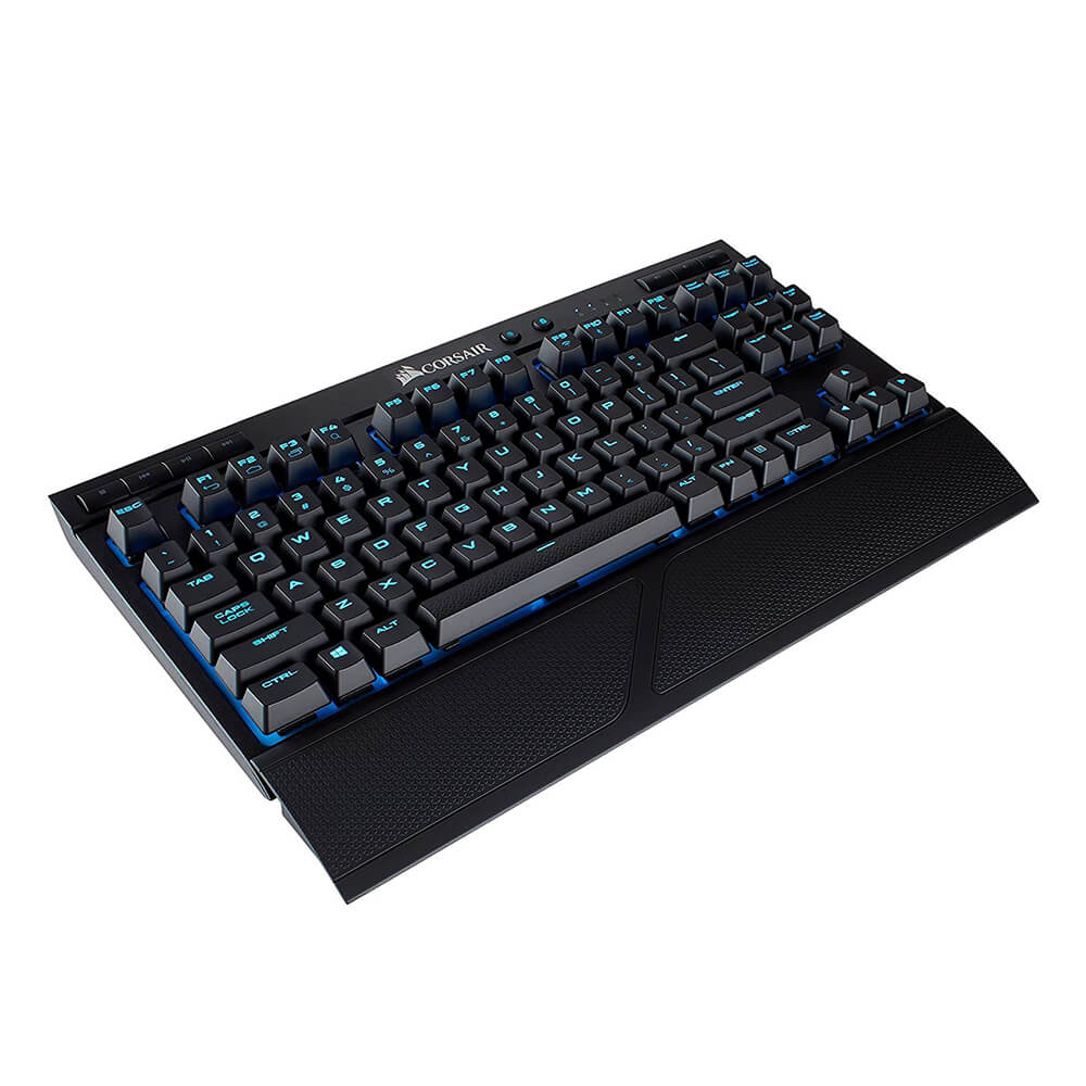 Corsair K63 Wireless Special Edition Mechanical Gaming Keyboard - Cherry MX Red Switches, Ice Blue LED Backlit, Compact Tenkeyless Design for PC & Mac - Perfect for Gaming, Typing & Office Work