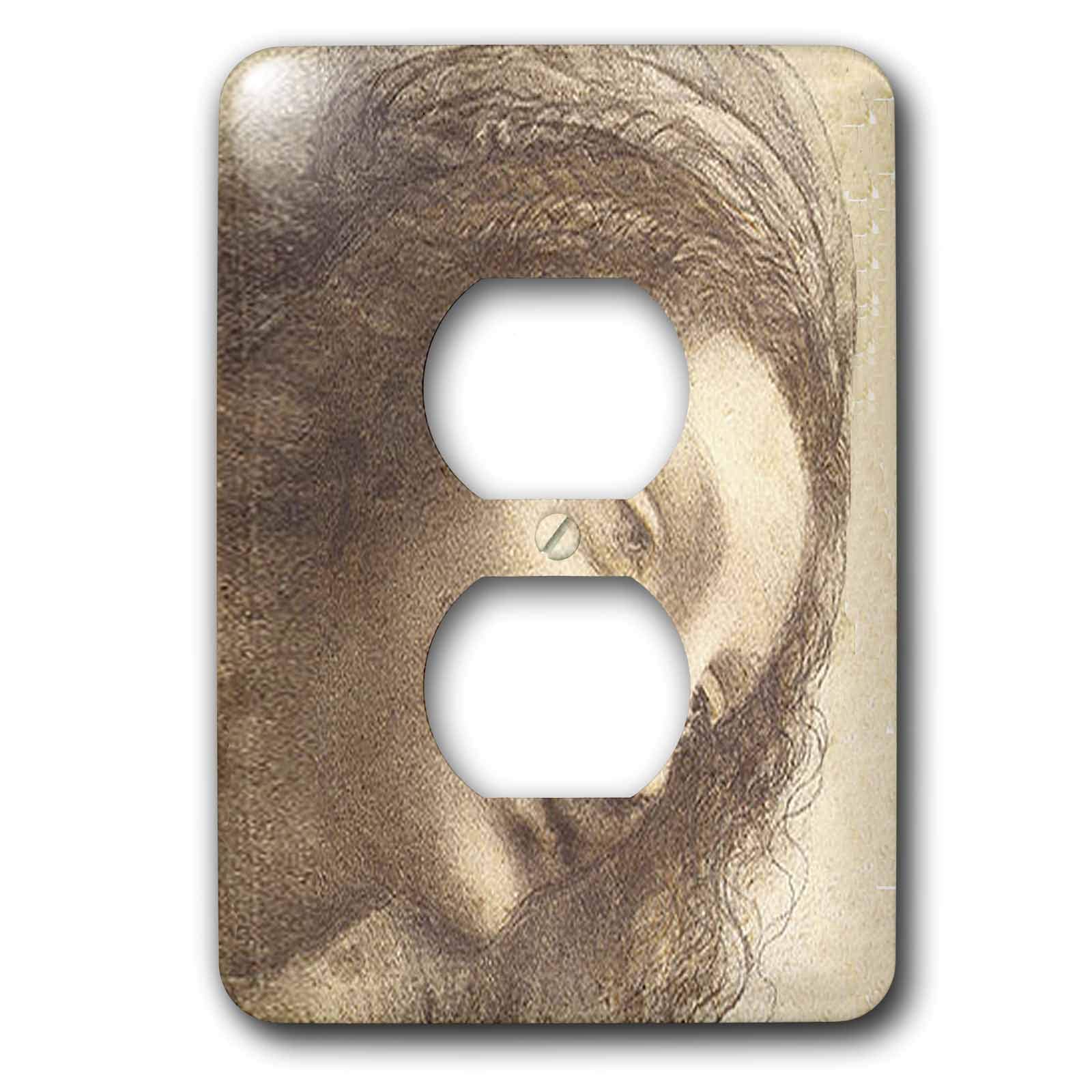 3D Rose Light Switch Cover - Decorative for Home & Office
