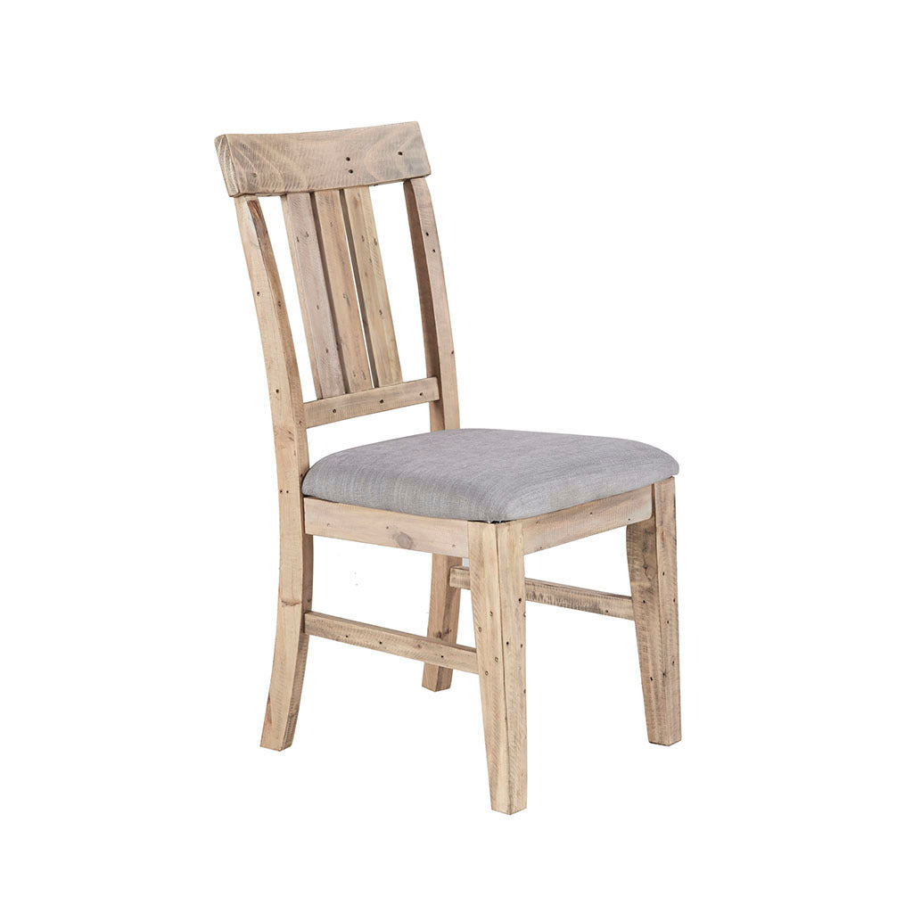 Modern Dining Side Chairs Set of 2 - Sturdy Wooden Kitchen Chairs with Padded Seats - Perfect for Dining Room, Kitchen, Breakfast Nook & Small Spaces