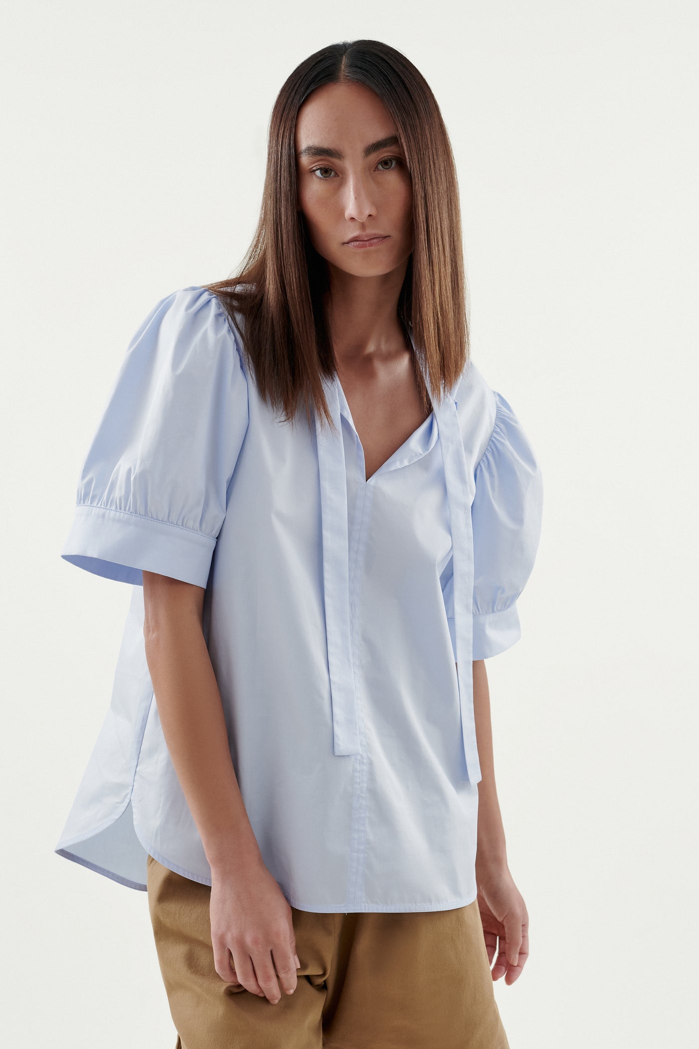 Layered Average Top - Women's Fashion Casual Blouse for Everyday Wear, Work & Outings