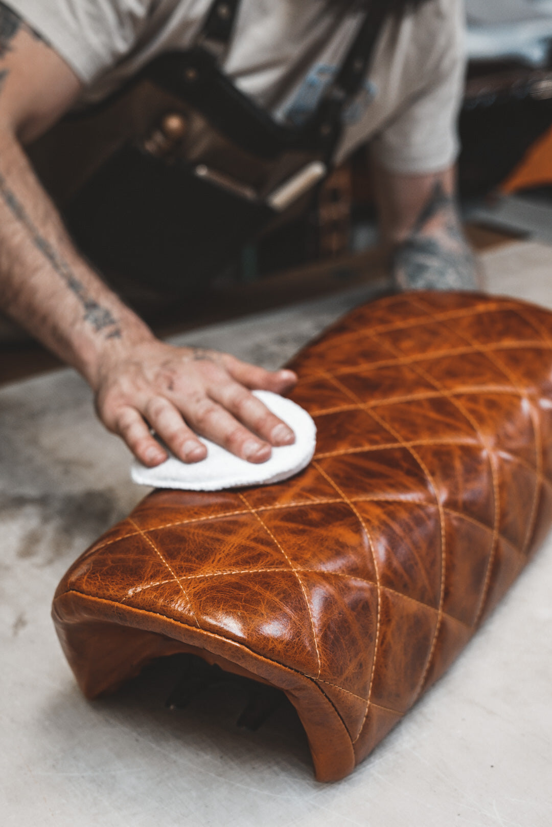 Premium Motorcycle Seat Reupholster Kit - High-Quality Vinyl & Foam Replacement for Comfort & Style - Perfect for Harley, Honda, Yamaha & More - DIY Upgrade for Long Rides & Custom Looks