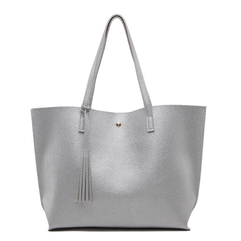 Vegan Leather Shoulder Bag for Women - Large Capacity Tote Handbag - Stylish & Durable Crossbody Purse for Work, Travel & Everyday Use