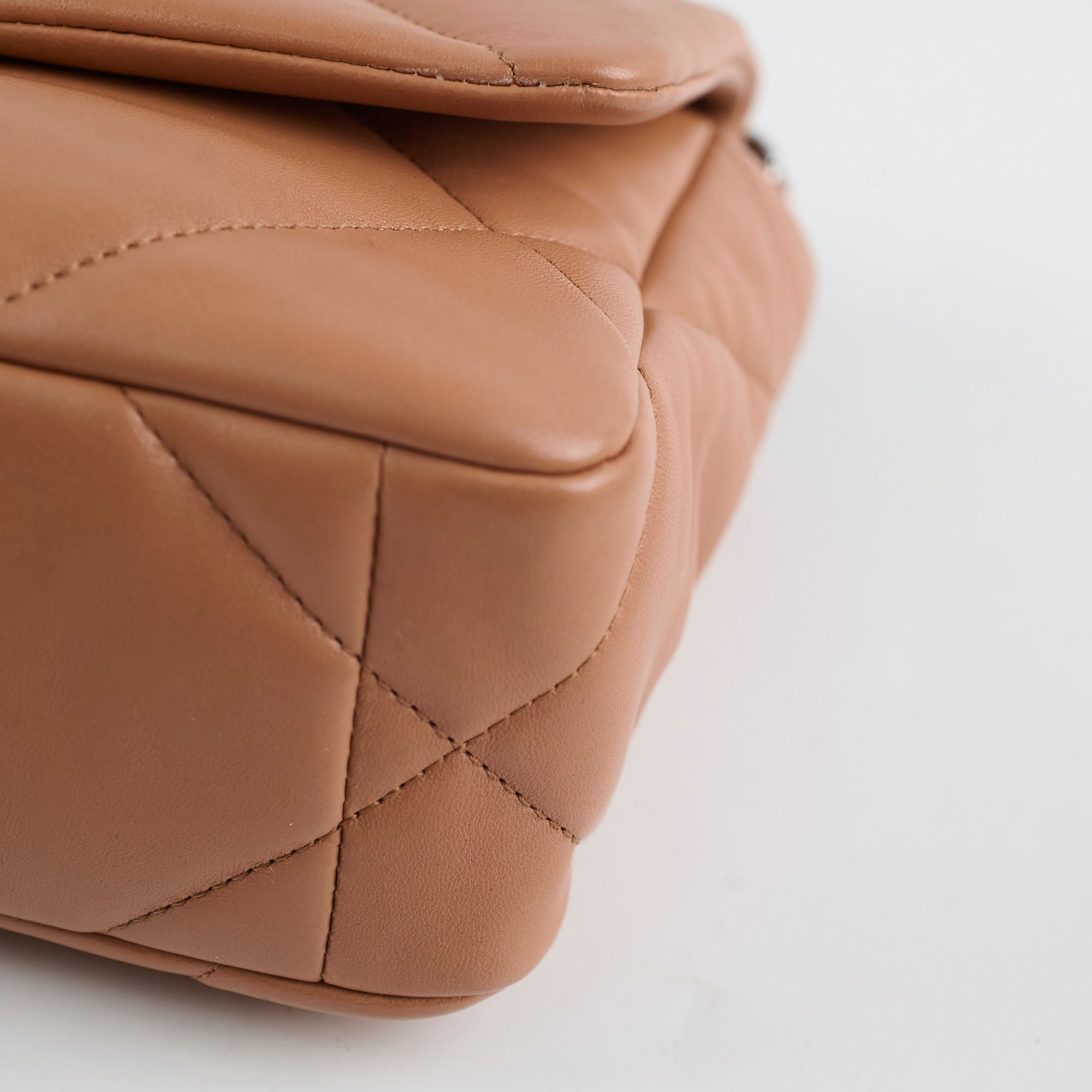 Chanel Small 19 Handbag in Caramel - Authentic Microchipped Luxury Crossbody Bag for Women | Perfect for Date Night, Office & Special Occasions