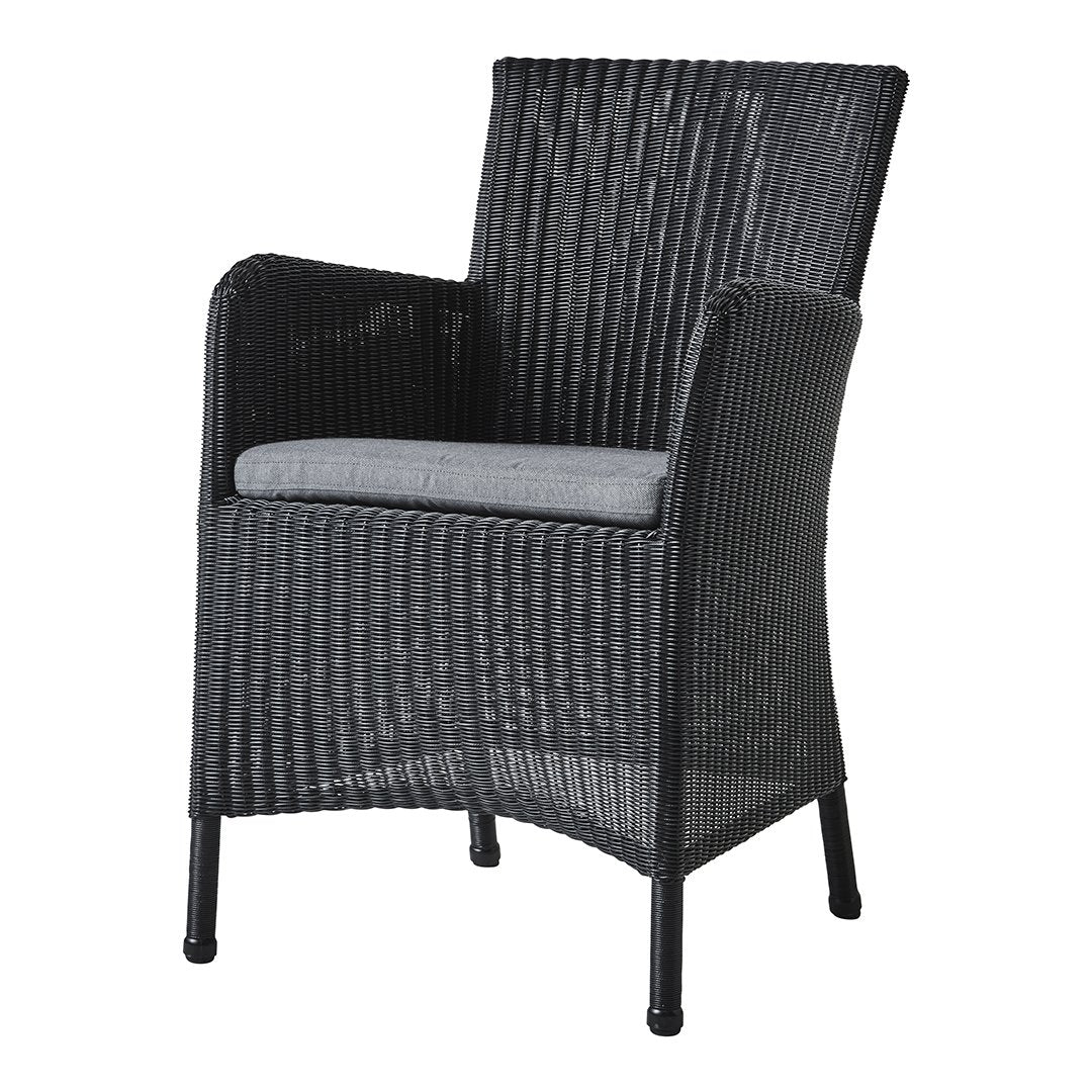 Hampsted Armchair - Modern Upholstered Accent Chair for Living Room, Bedroom & Office - Comfortable Lounge Chair with Sturdy Wooden Legs - Perfect for Reading, Relaxing & Home Decor