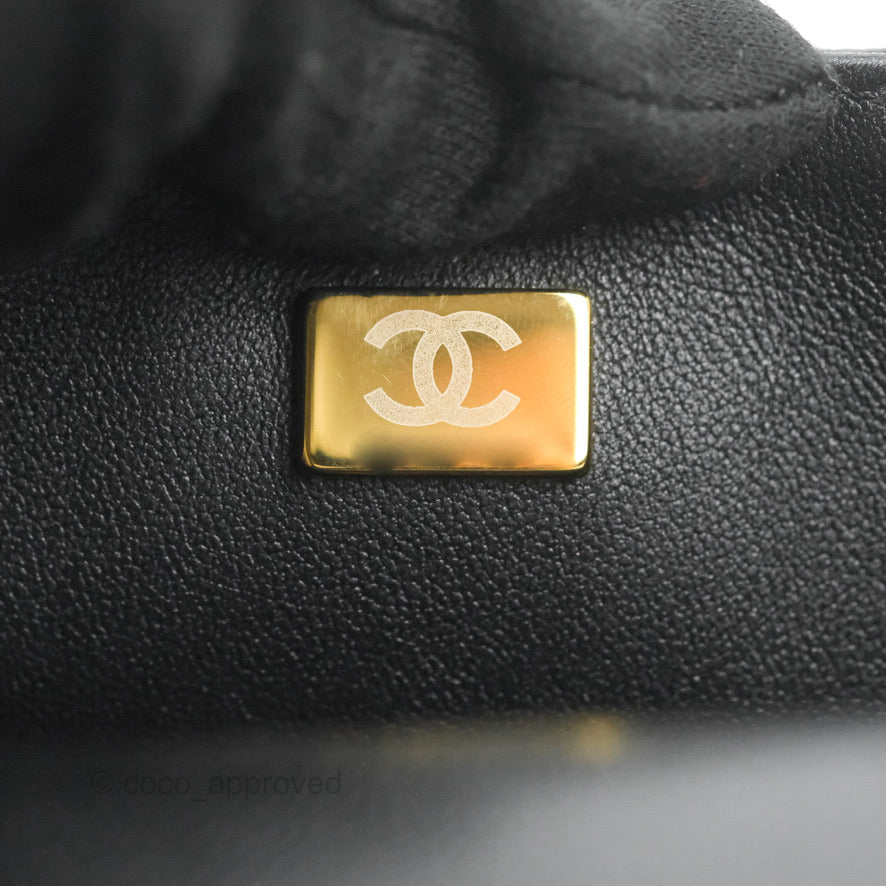 Chanel Boy Messenger Bag Black Caviar Leather with Aged Gold Hardware - Luxury Crossbody Bag for Women, Perfect for Work, Travel & Evening Events