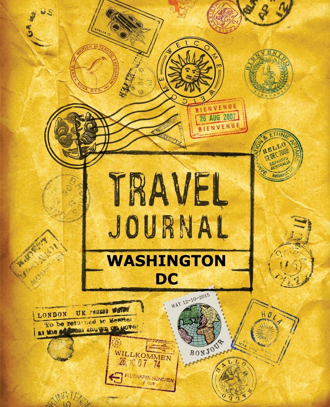 Washington DC Travel Journal - Scenic Spots & Memories Notebook for Tourists, Perfect for Travel Planning & Recording Adventures in USA Capital