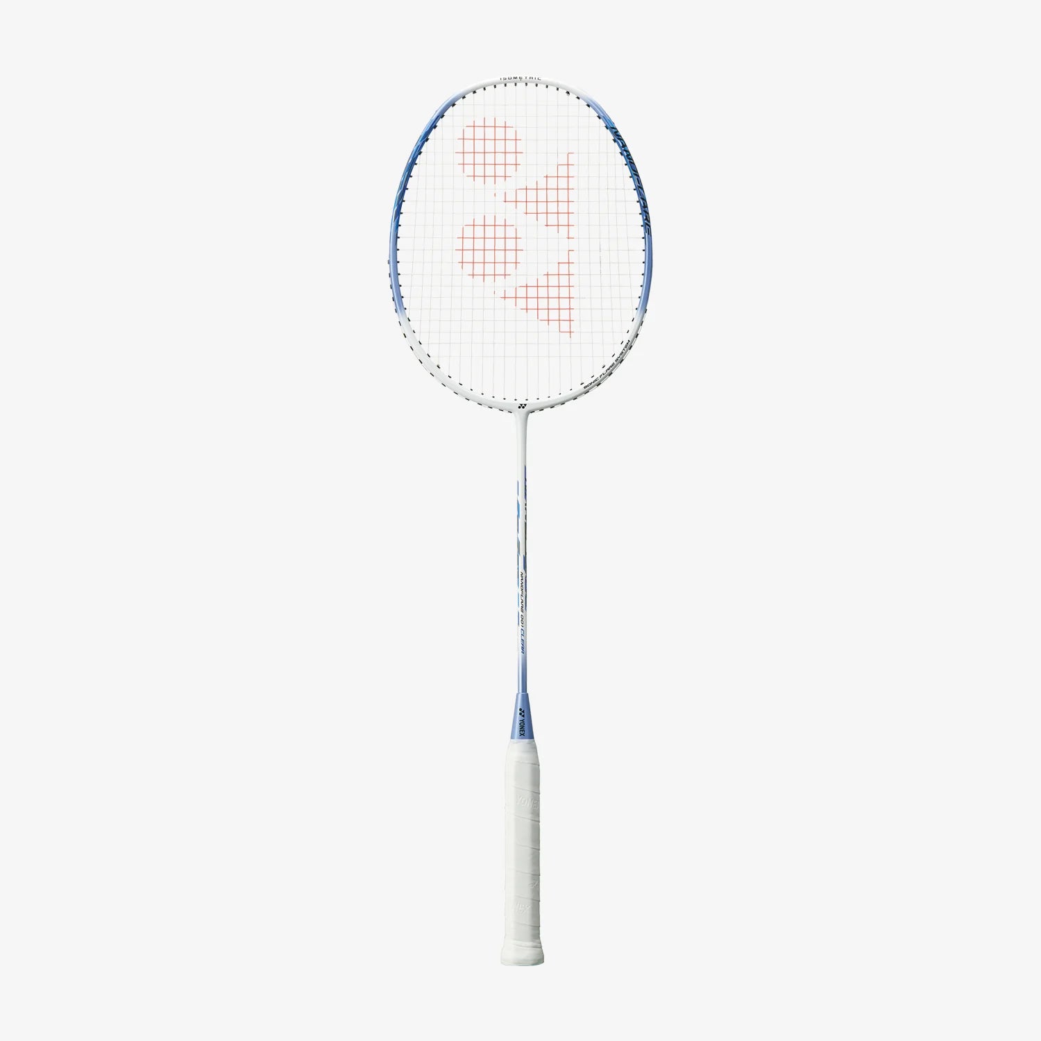 Yonex Nanoflare 001 Clear Pre-Strung Badminton Racket - Lightweight Carbon Fiber Shuttlecock Racket for Professional & Recreational Players - Perfect for Tournaments, Training & Backyard Games