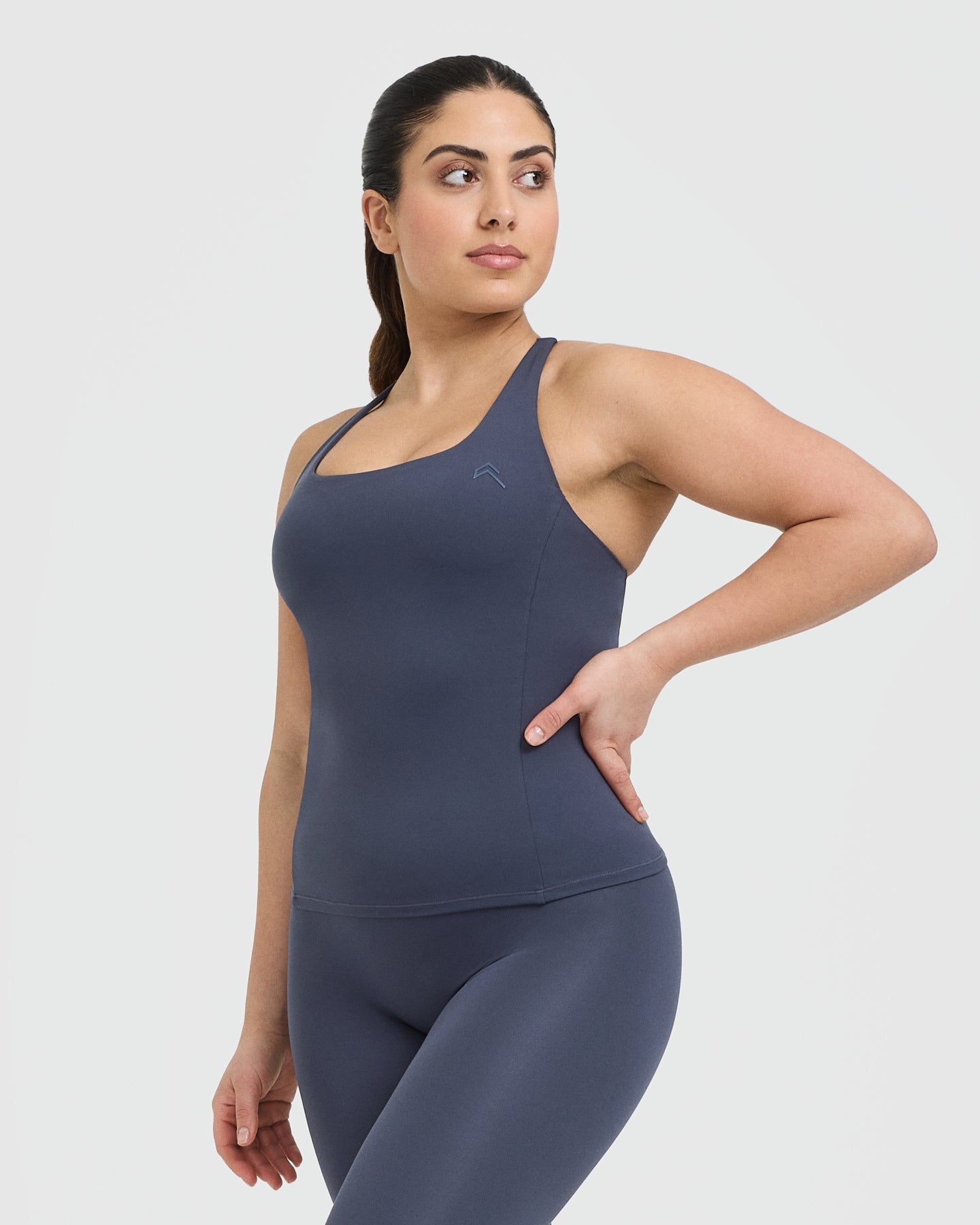 Timeless Square Neck Vest for Women - True Blue | Elegant & Versatile Layering Piece for Casual & Office Wear